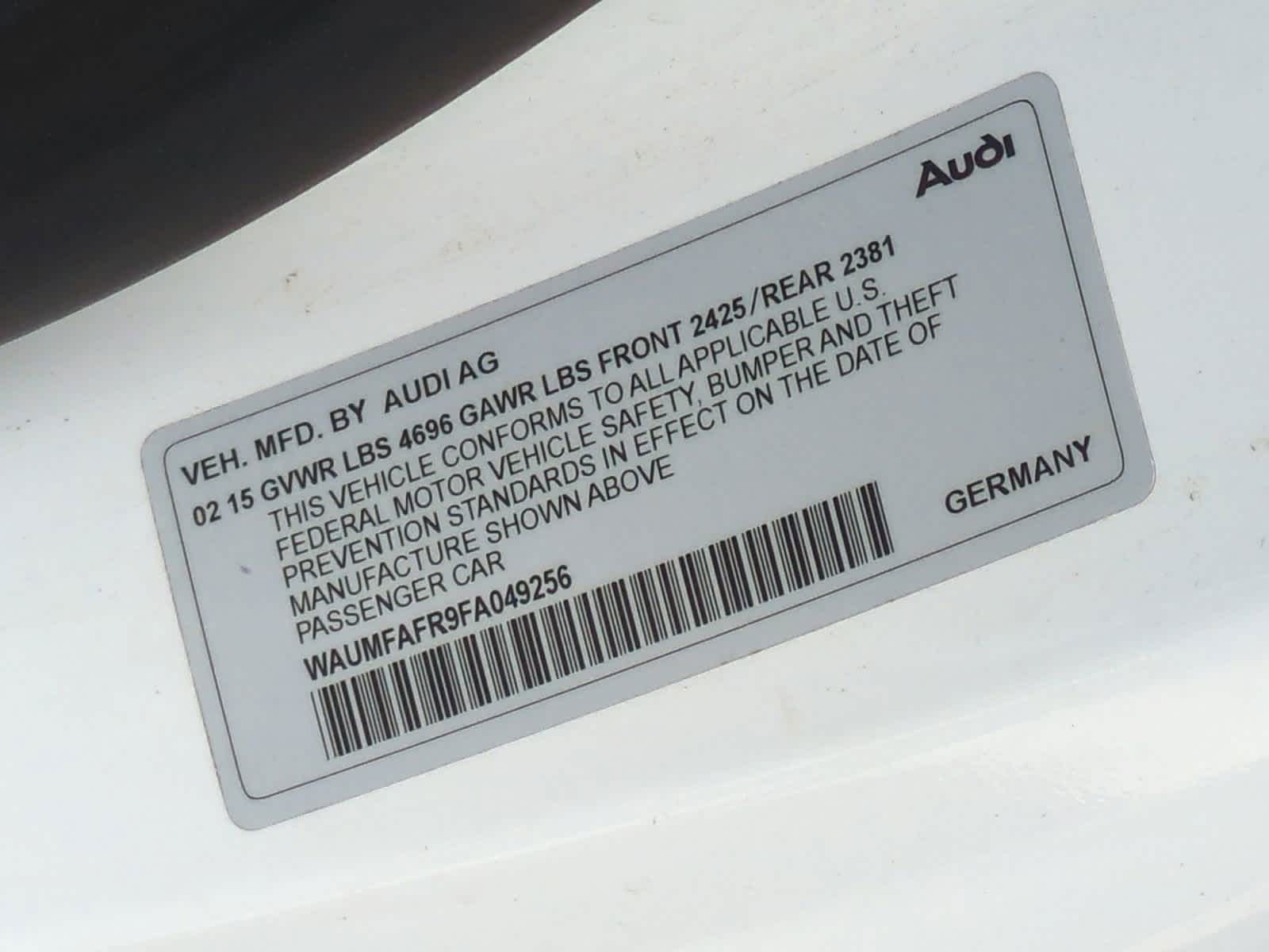 2015 Audi A5 Premium Plus 35