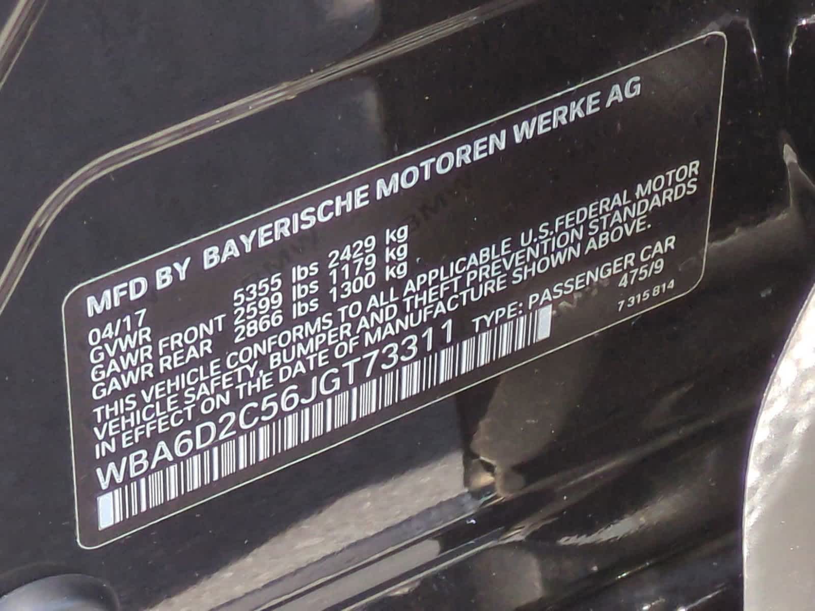 2018 BMW 6 Series 640i xDrive 36