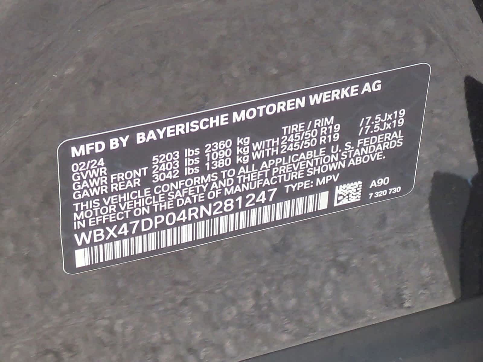 2024 BMW X3 sDrive30i 35