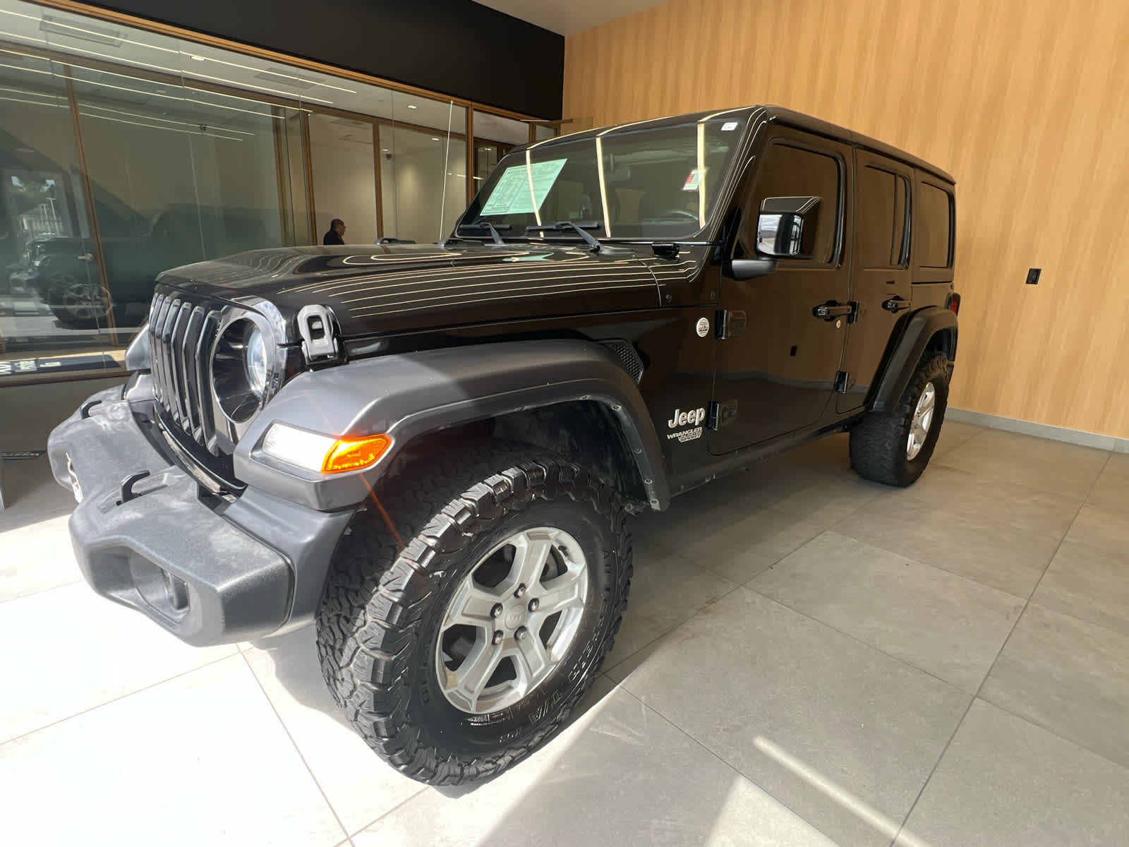 2019 Jeep Wrangler Unlimited Sport S Black Clearcoat at Group 1 GMC Buick South