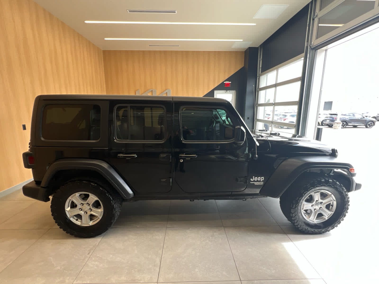 2019 Jeep Wrangler Unlimited Sport S Black Clearcoat at Group 1 GMC Buick South