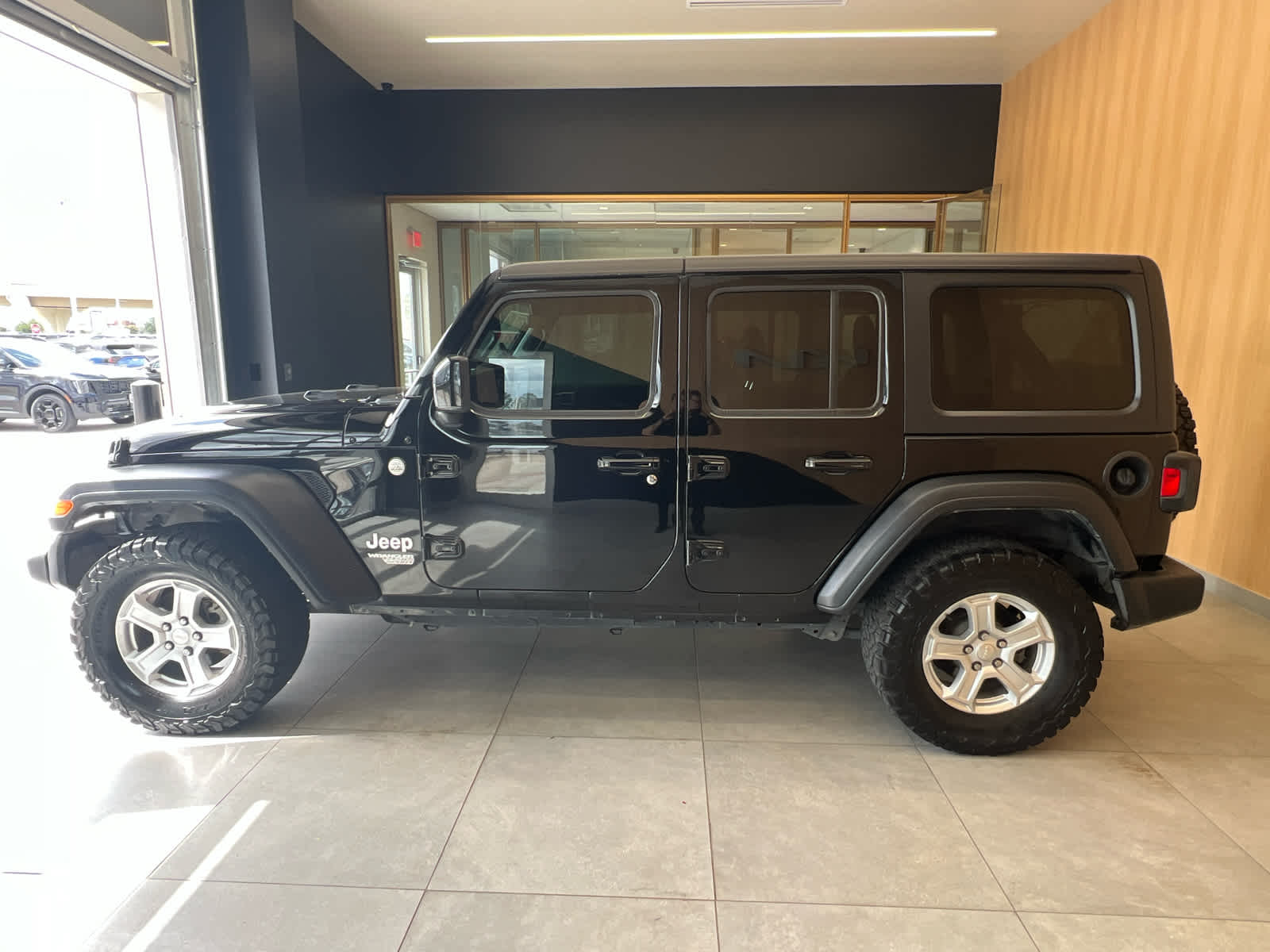 2019 Jeep Wrangler Unlimited Sport S Black Clearcoat at Group 1 GMC Buick South