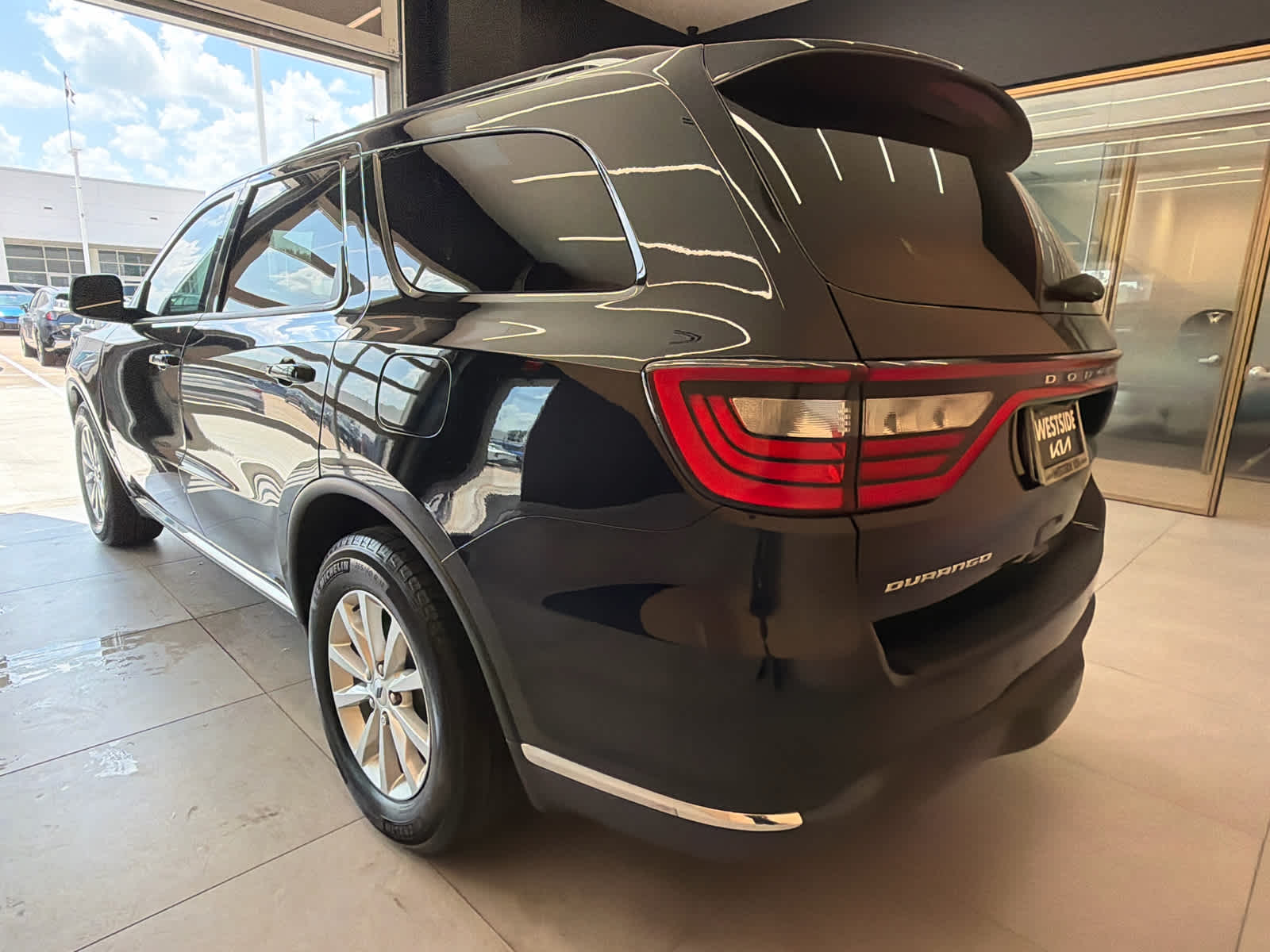 2023 Dodge Durango SXT Launch Edition DB Black Clearcoat at AutoNation Chrysler Jeep Dodge Ram Spring