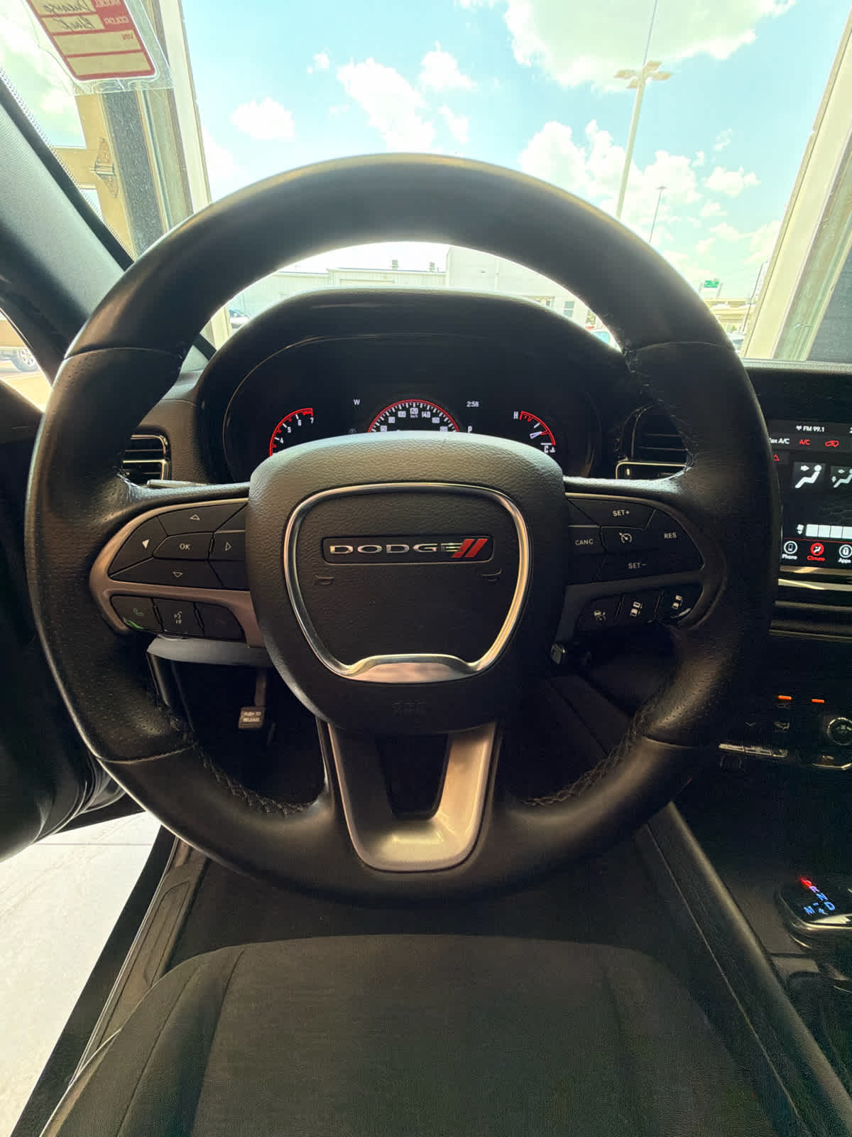 2023 Dodge Durango SXT Launch Edition DB Black Clearcoat at AutoNation Chrysler Jeep Dodge Ram Spring