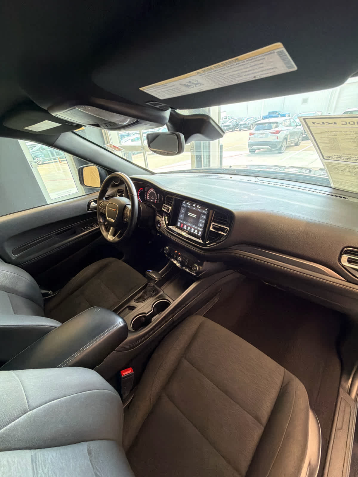 2023 Dodge Durango SXT Launch Edition DB Black Clearcoat at AutoNation Chrysler Jeep Dodge Ram Spring