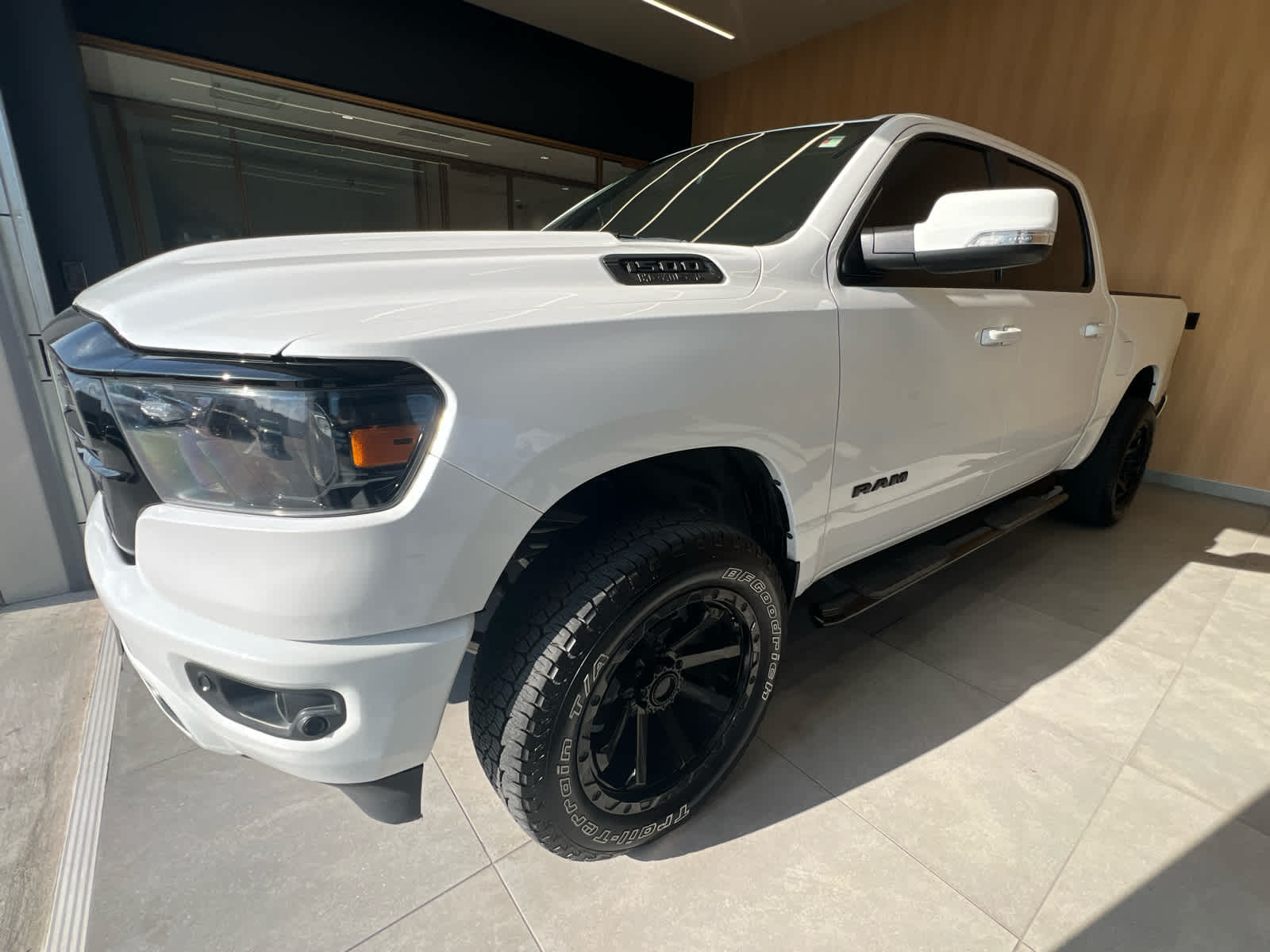 2020 Ram 1500 Lone Star Bright White Clearcoat at AutoNation Chevrolet Gulf Fwy