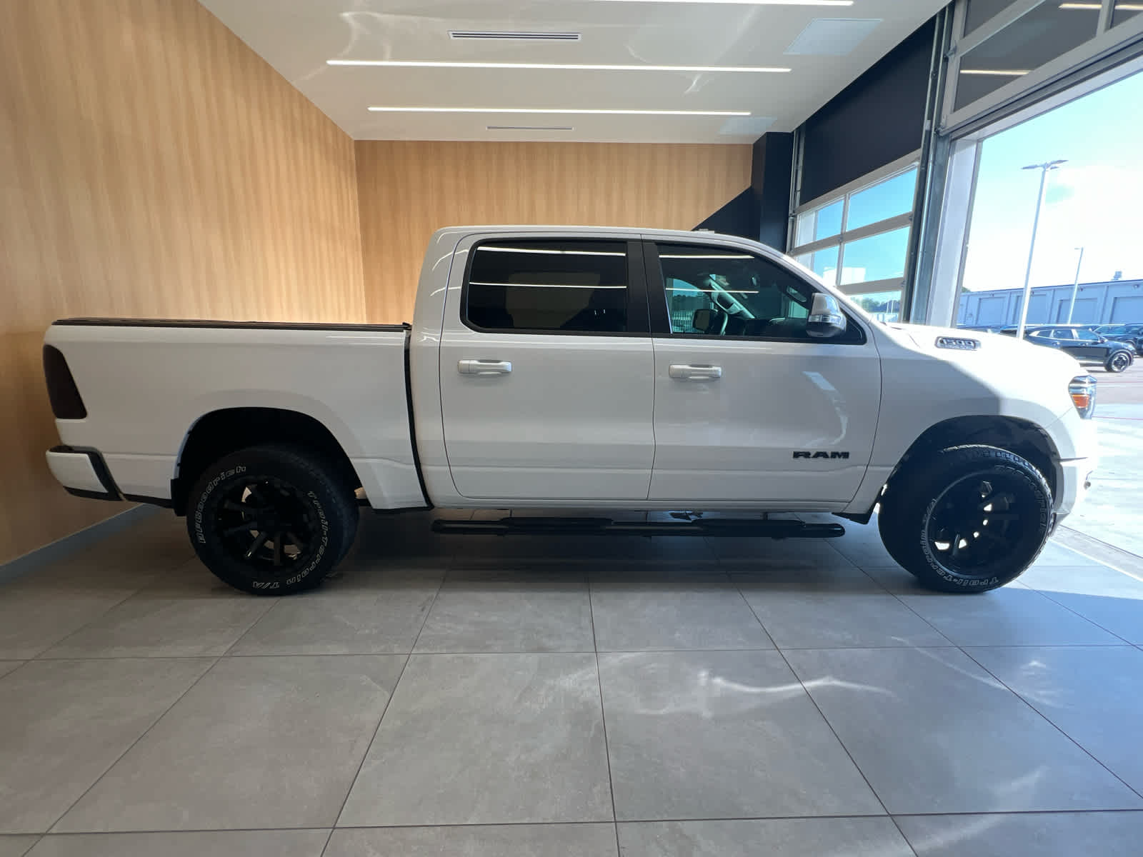 2020 Ram 1500 Lone Star Bright White Clearcoat at AutoNation Chevrolet Gulf Fwy