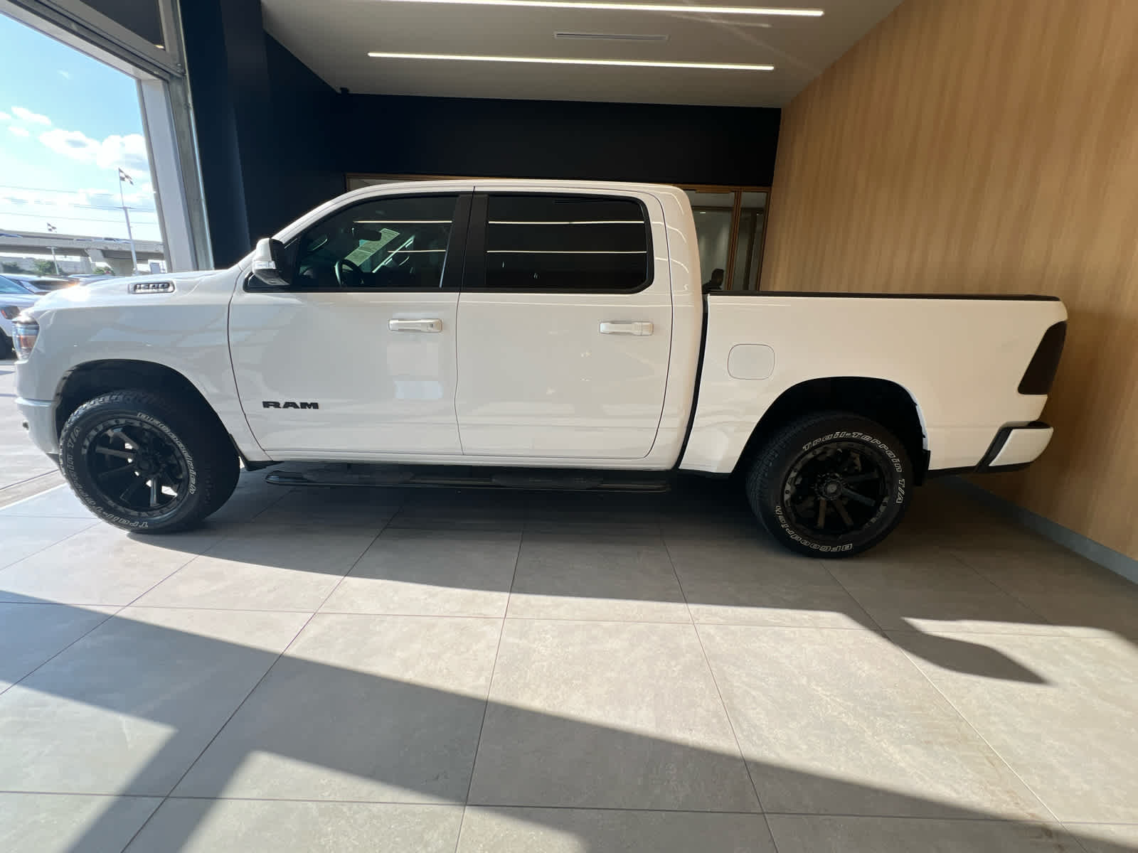 2020 Ram 1500 Lone Star Bright White Clearcoat at AutoNation Chevrolet Gulf Fwy