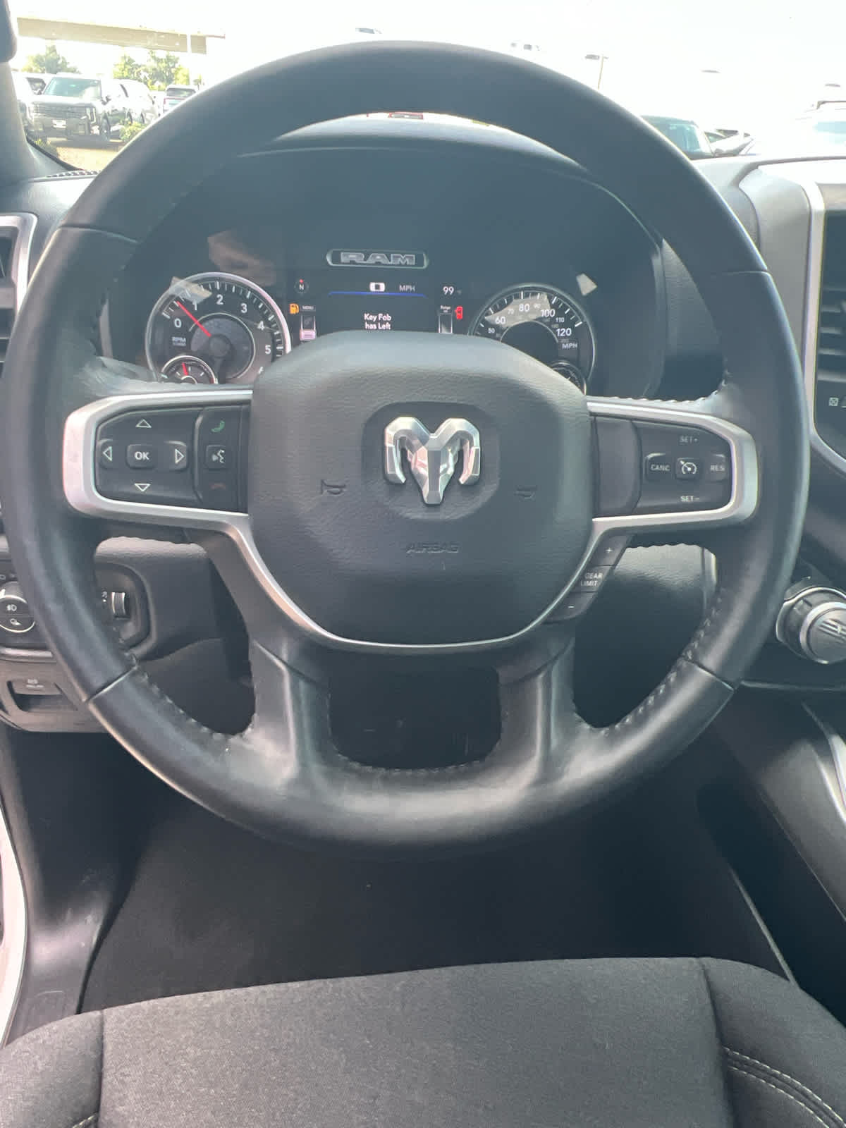 2020 Ram 1500 Lone Star Bright White Clearcoat at AutoNation Chevrolet Gulf Fwy