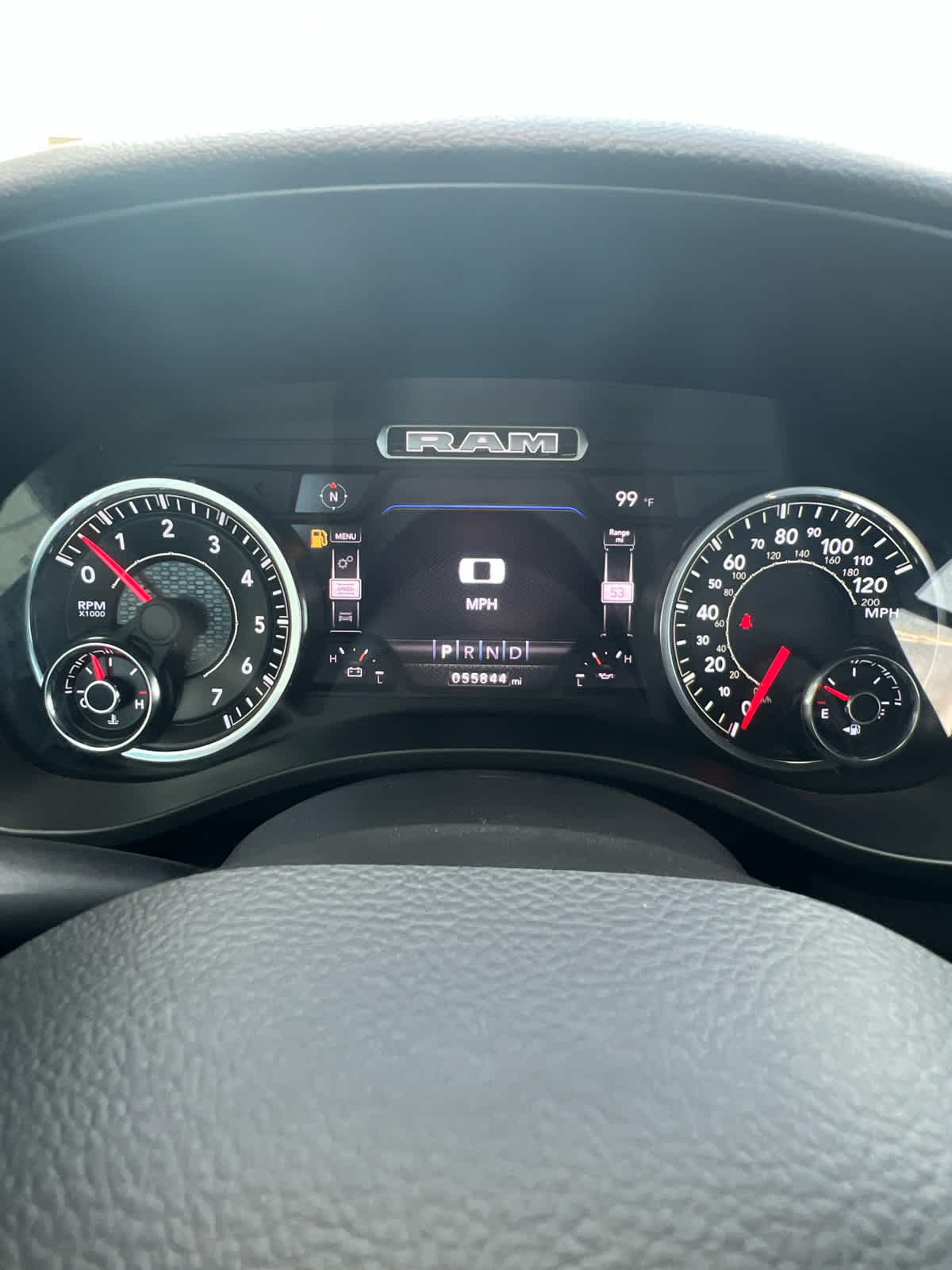 2020 Ram 1500 Lone Star Bright White Clearcoat at AutoNation Chevrolet Gulf Fwy