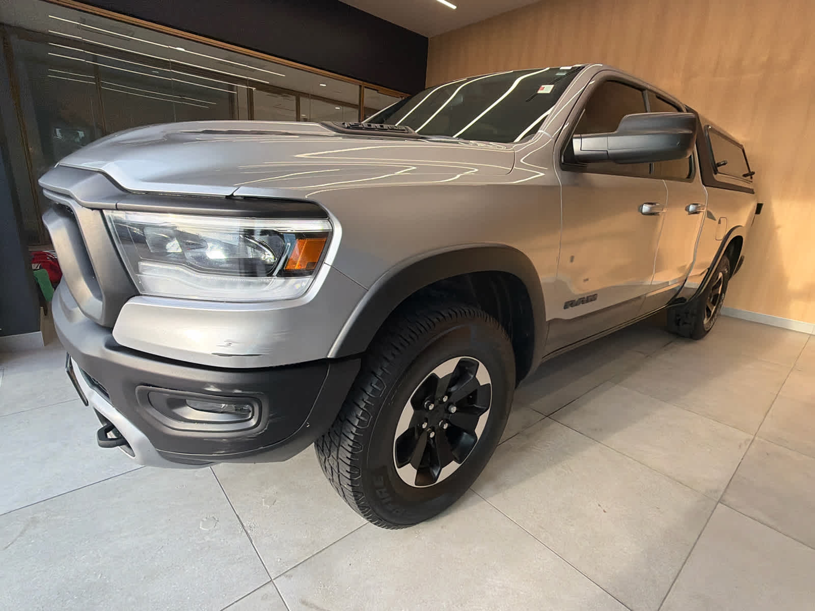 2020 Ram 1500 Rebel Billet Silver Metallic Clearcoat at Tomball Ford