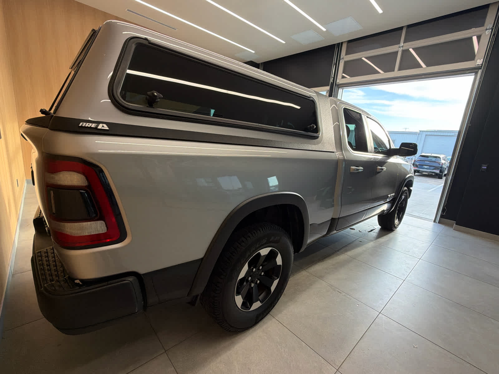 2020 Ram 1500 Rebel Billet Silver Metallic Clearcoat at Tomball Ford