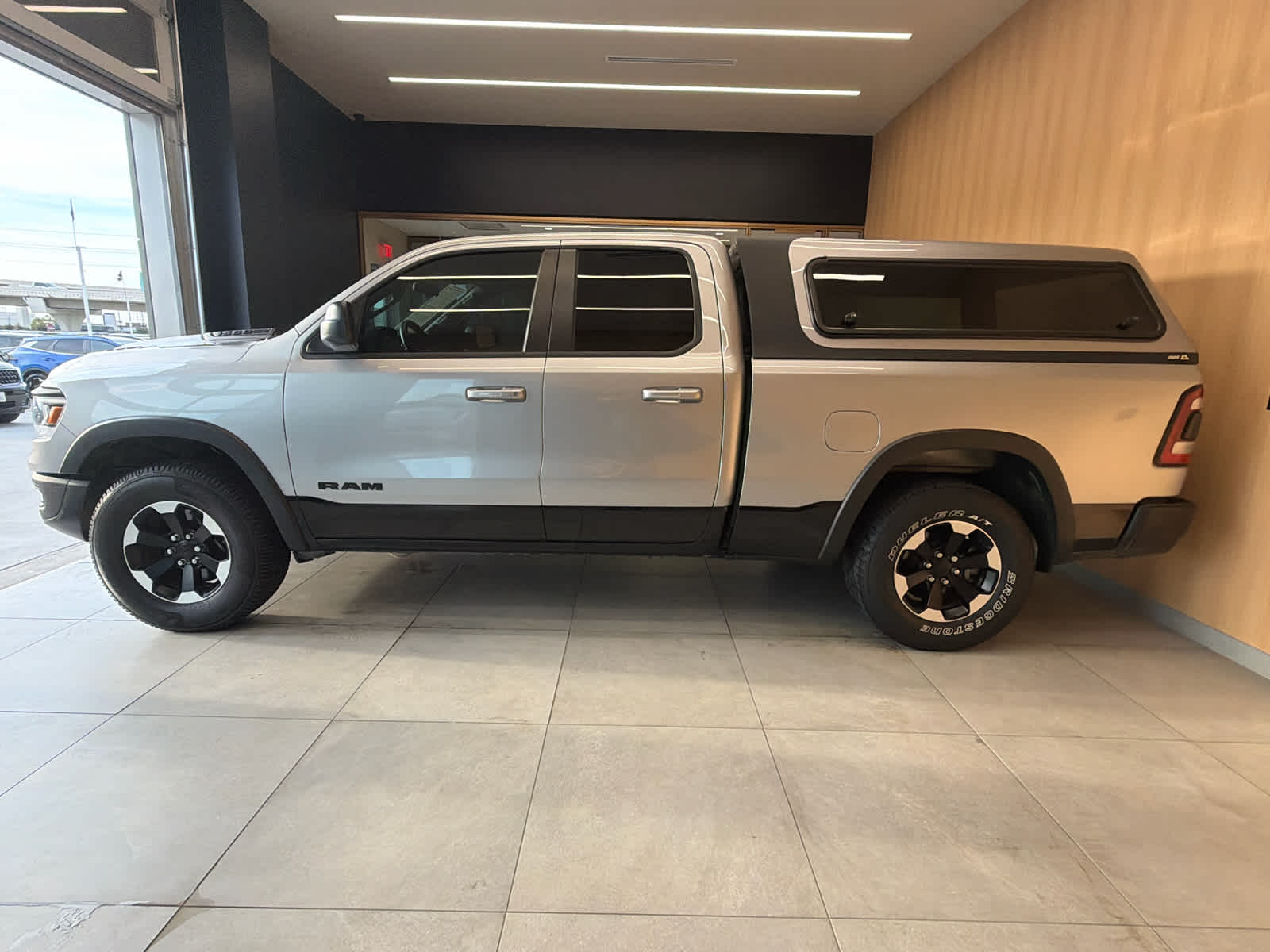 2020 Ram 1500 Rebel Billet Silver Metallic Clearcoat at Tomball Ford