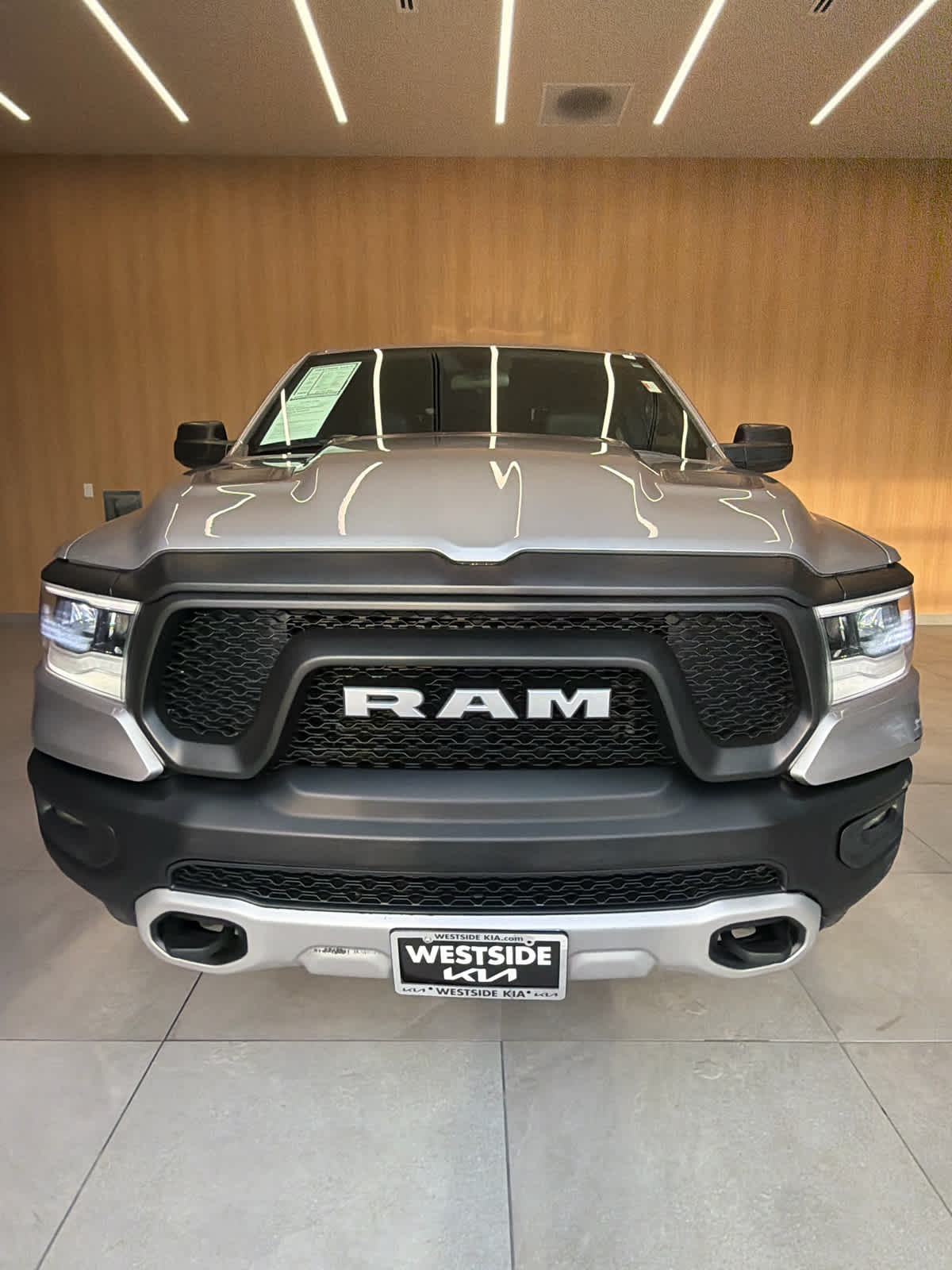 2020 Ram 1500 Rebel Billet Silver Metallic Clearcoat at Tomball Ford