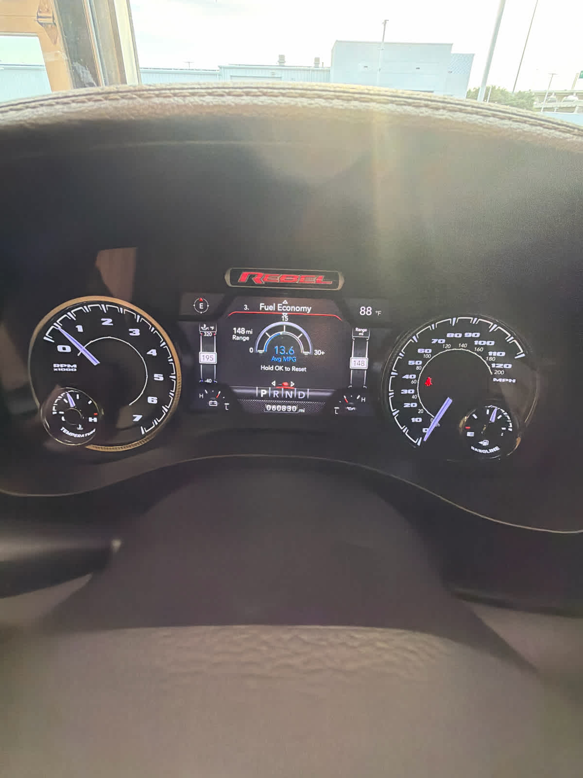 2020 Ram 1500 Rebel Billet Silver Metallic Clearcoat at Tomball Ford