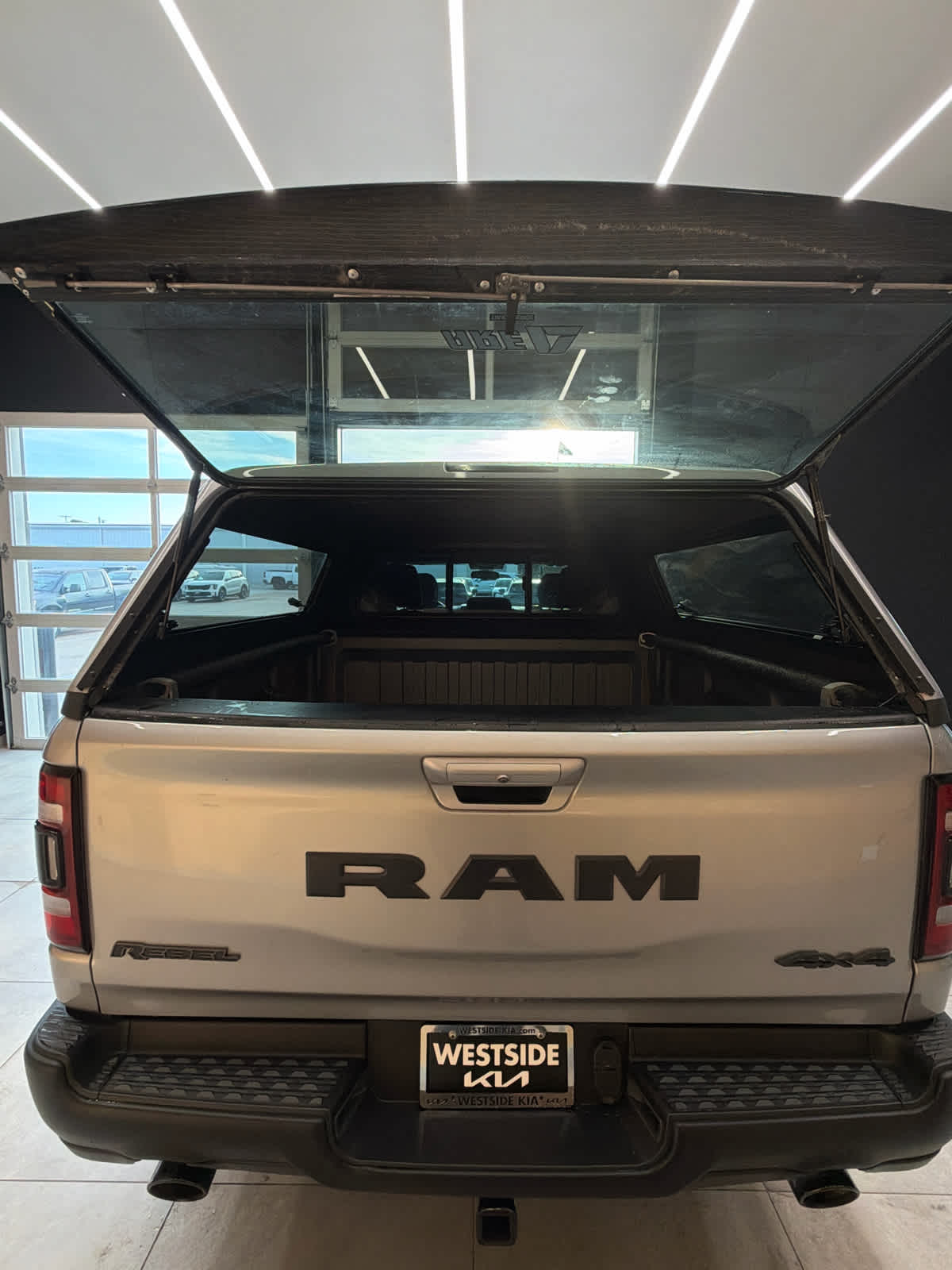2020 Ram 1500 Rebel Billet Silver Metallic Clearcoat at Tomball Ford