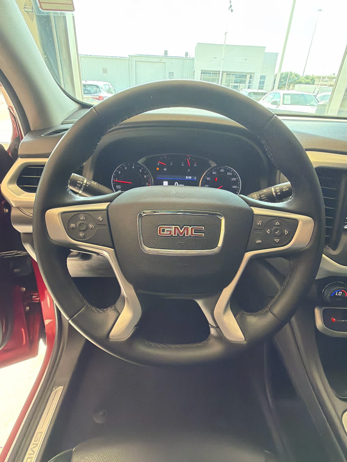 2023 GMC Acadia SLT Volcanic Red Tintcoat at Lone Star Chevrolet