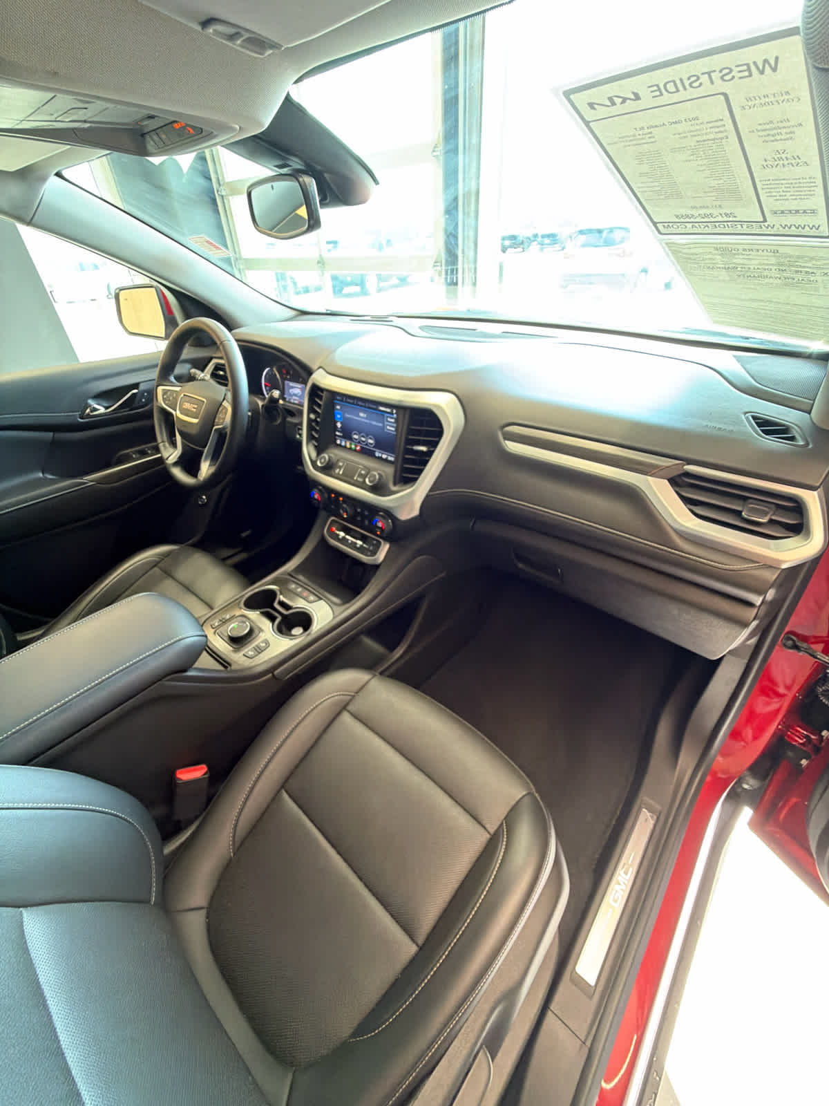 2023 GMC Acadia SLT Volcanic Red Tintcoat at Lone Star Chevrolet
