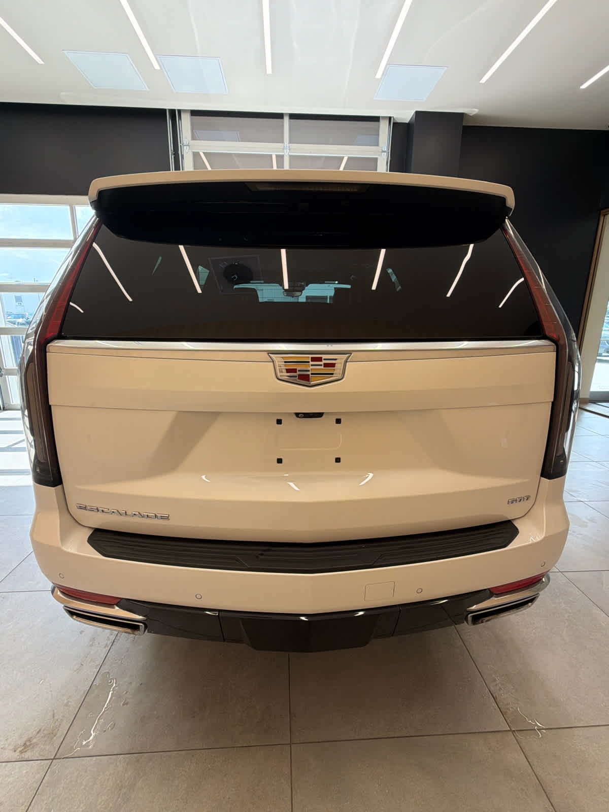 2022 Cadillac Escalade Premium Luxury Crystal White Tricoat at Davis Chevrolet