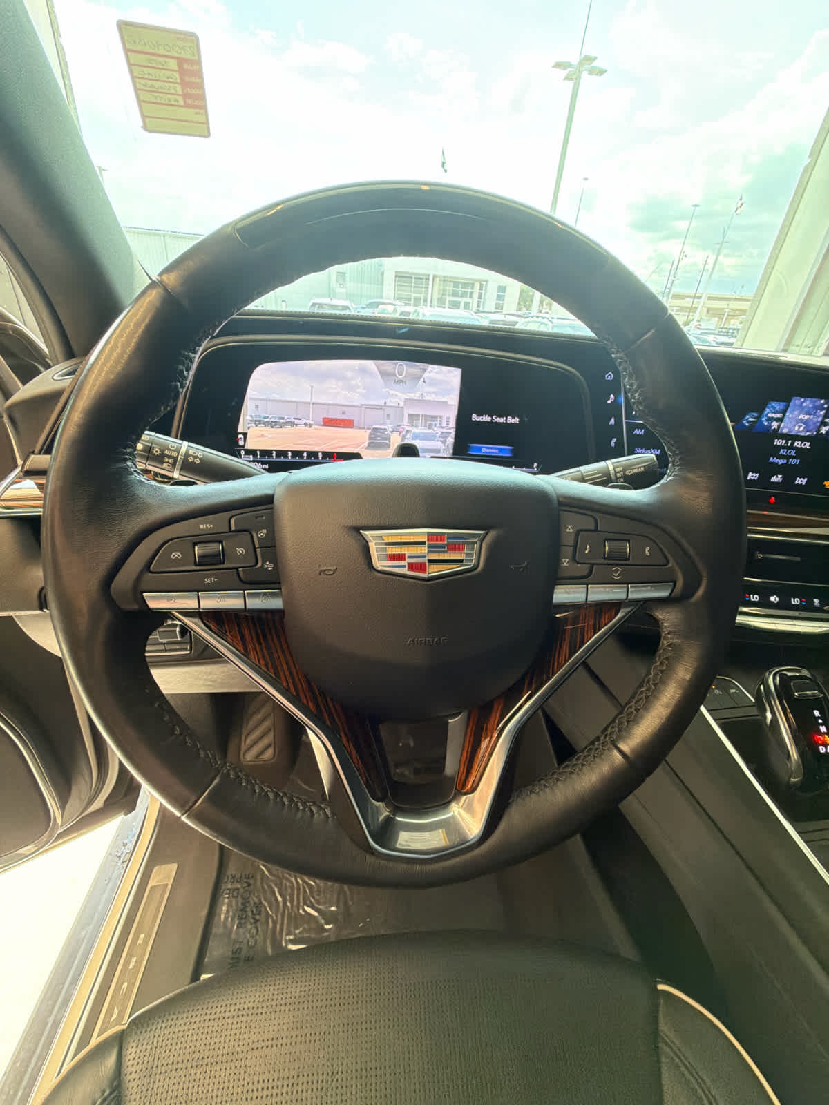 2022 Cadillac Escalade Premium Luxury Crystal White Tricoat at Davis Chevrolet