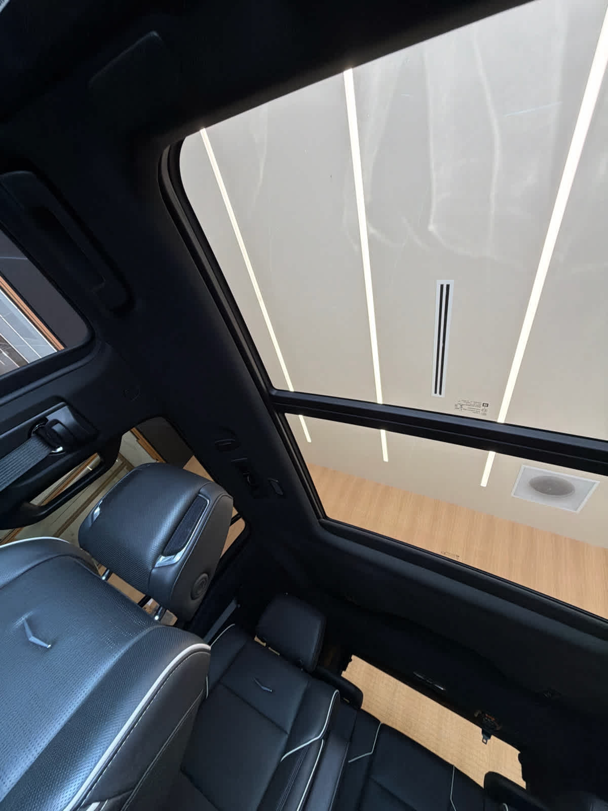 2022 Cadillac Escalade Premium Luxury Crystal White Tricoat at Davis Chevrolet