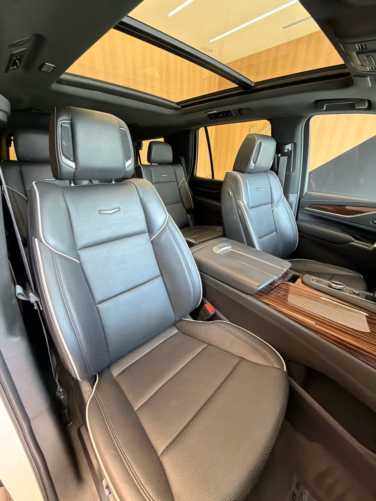 2022 Cadillac Escalade Premium Luxury Crystal White Tricoat at Davis Chevrolet