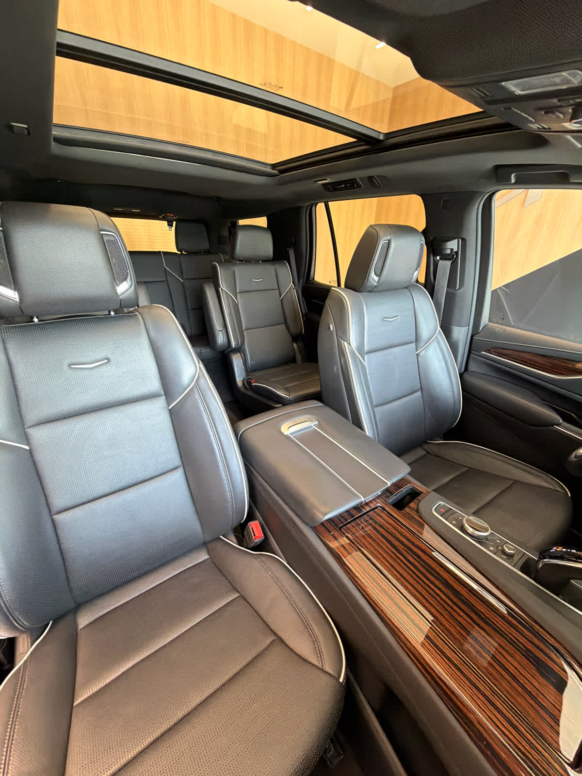 2022 Cadillac Escalade Premium Luxury Crystal White Tricoat at Davis Chevrolet
