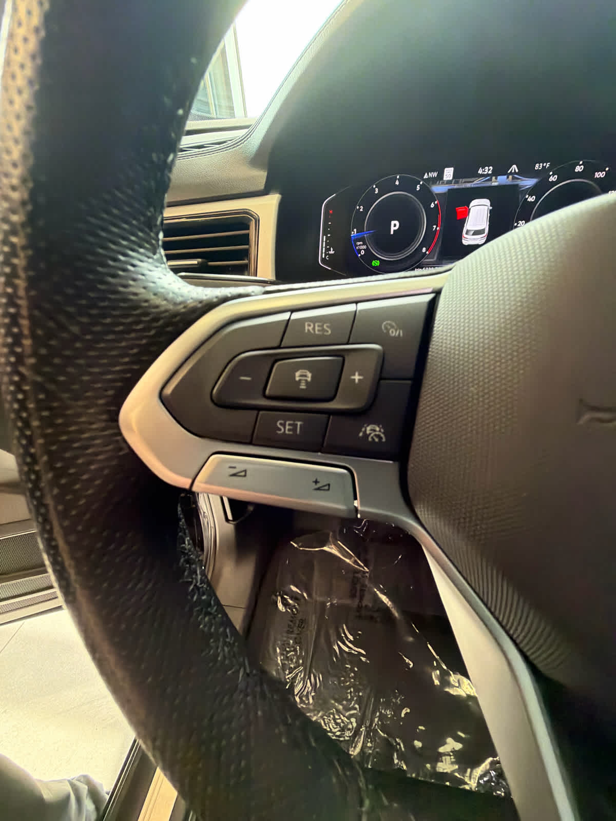 2023 Volkswagen Atlas Cross Sport 3.6L V6 SEL R-Line Black Deep Black Pearl at AutoNation Chrysler Jeep Dodge Ram Spring