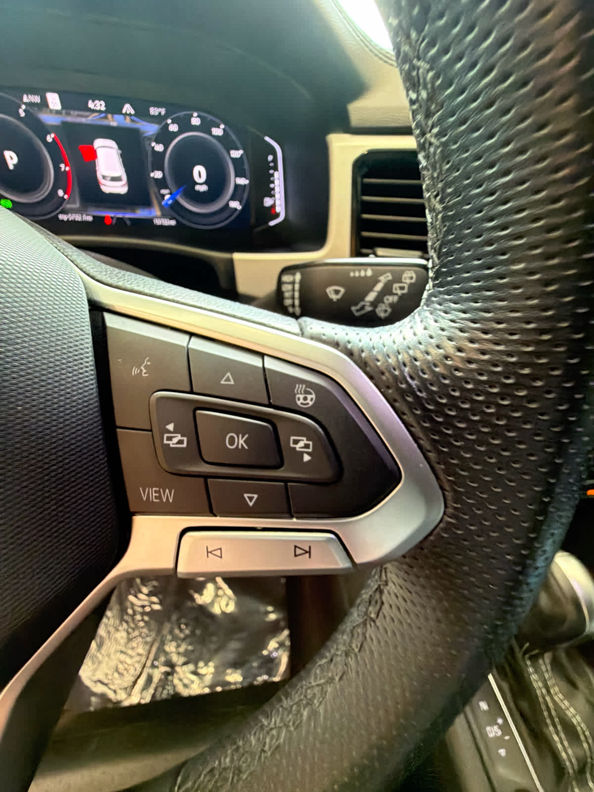2023 Volkswagen Atlas Cross Sport 3.6L V6 SEL R-Line Black Deep Black Pearl at AutoNation Chrysler Jeep Dodge Ram Spring