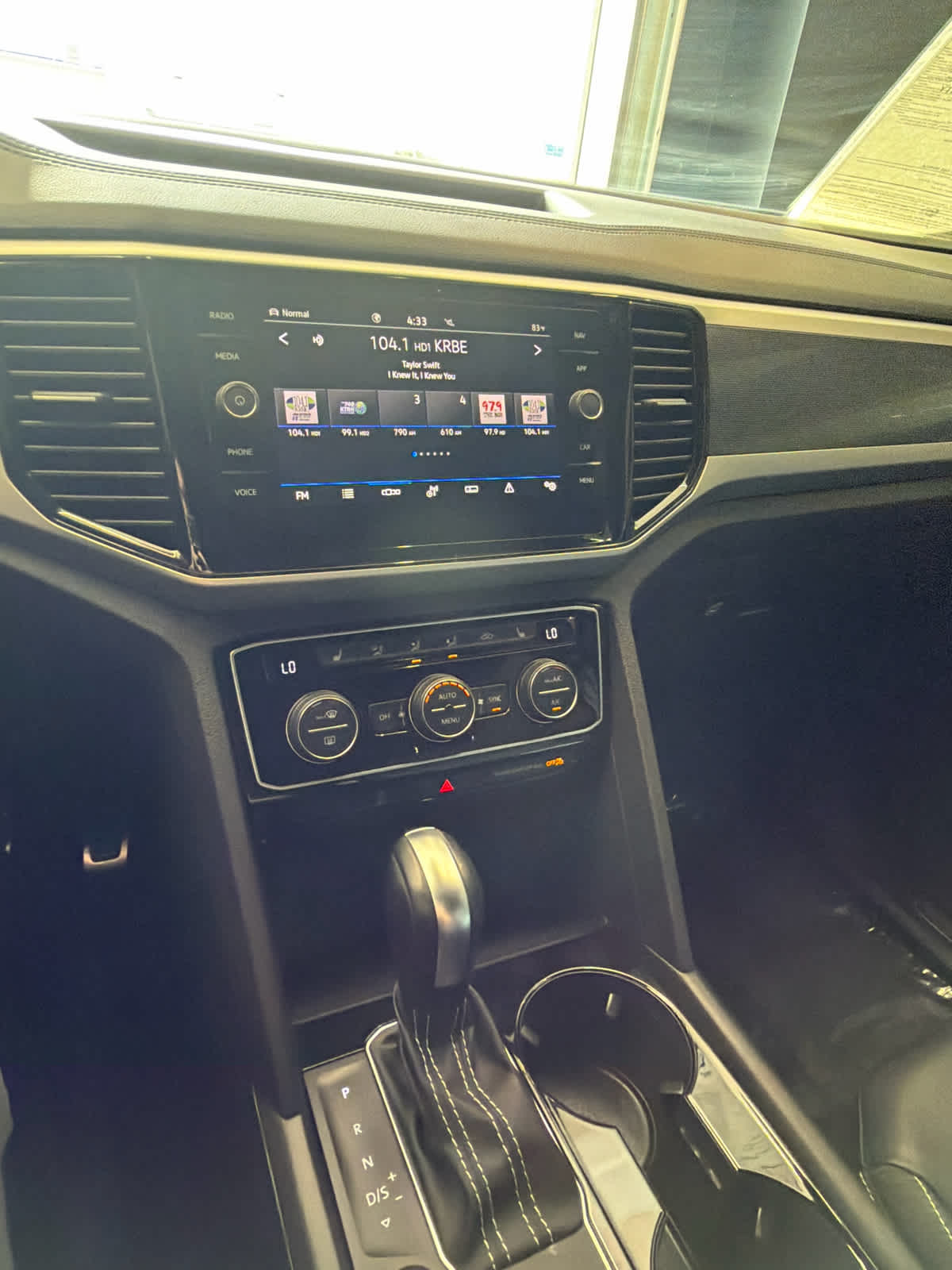 2023 Volkswagen Atlas Cross Sport 3.6L V6 SEL R-Line Black Deep Black Pearl at AutoNation Chrysler Jeep Dodge Ram Spring