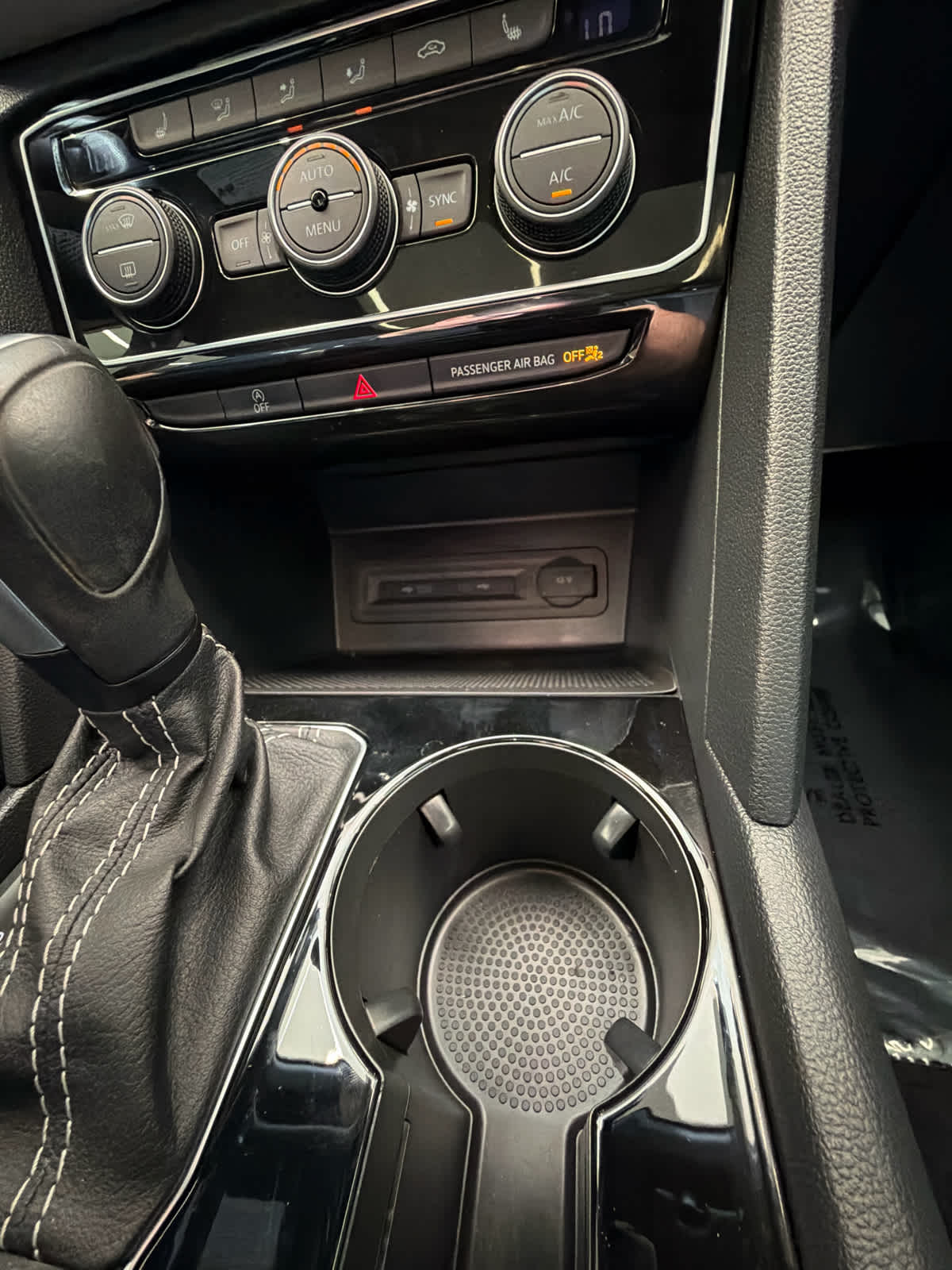 2023 Volkswagen Atlas Cross Sport 3.6L V6 SEL R-Line Black Deep Black Pearl at AutoNation Chrysler Jeep Dodge Ram Spring