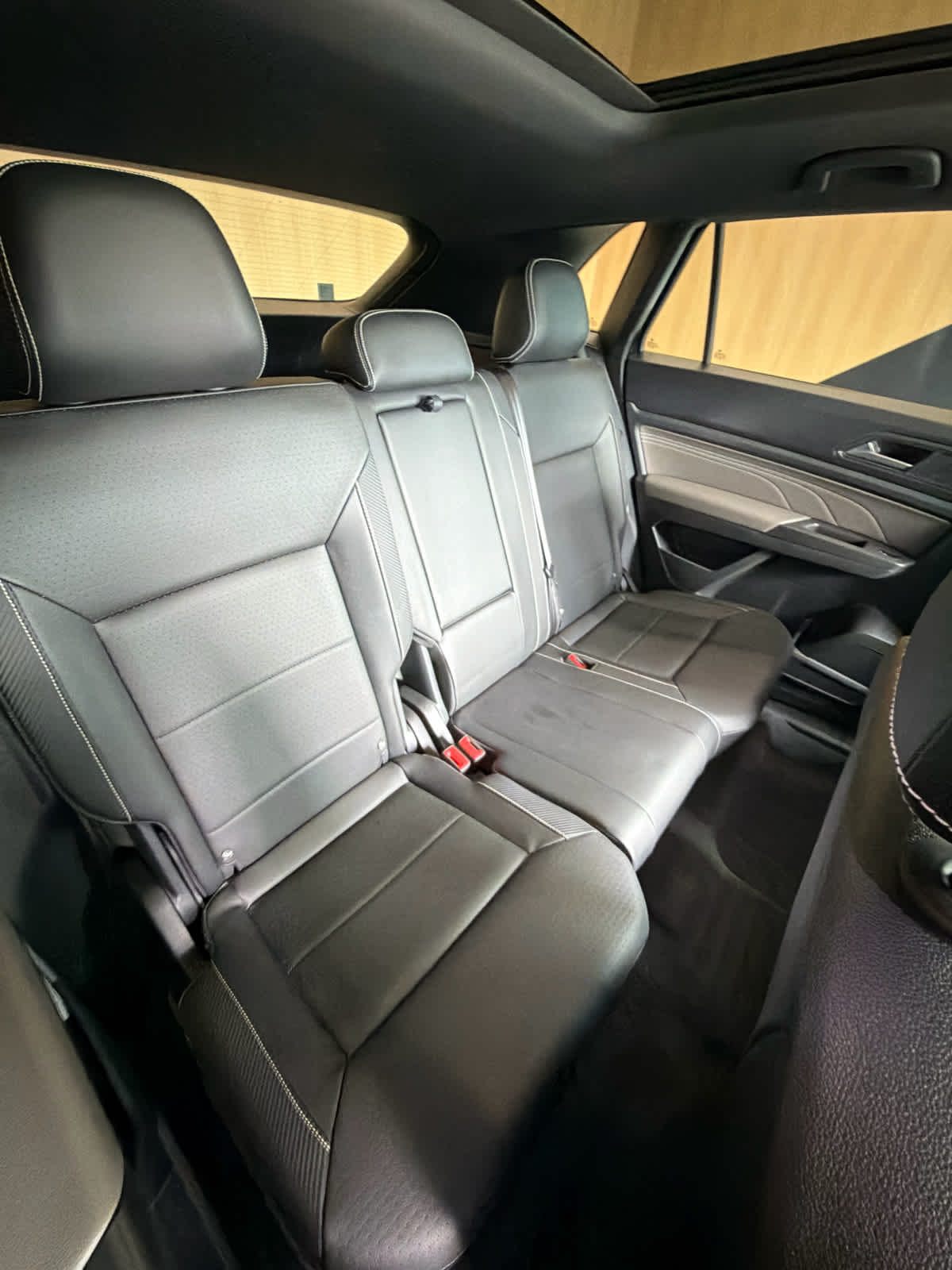 2023 Volkswagen Atlas Cross Sport 3.6L V6 SEL R-Line Black Deep Black Pearl at AutoNation Chrysler Jeep Dodge Ram Spring