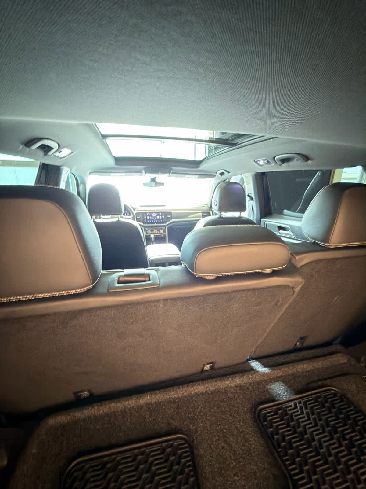 2023 Volkswagen Atlas Cross Sport 3.6L V6 SEL R-Line Black Deep Black Pearl at AutoNation Chrysler Jeep Dodge Ram Spring