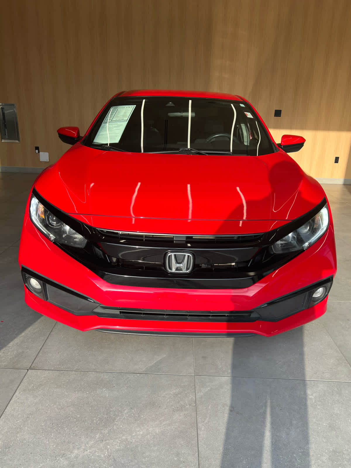 2021 Honda Civic Sedan Sport Rallye Red at Honda of Clear Lake