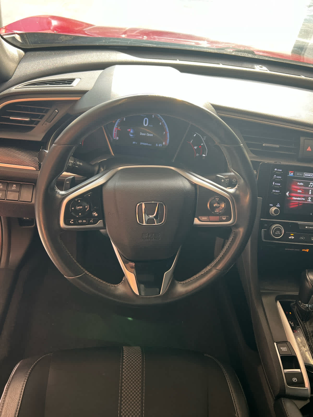 2021 Honda Civic Sedan Sport Rallye Red at Honda of Clear Lake