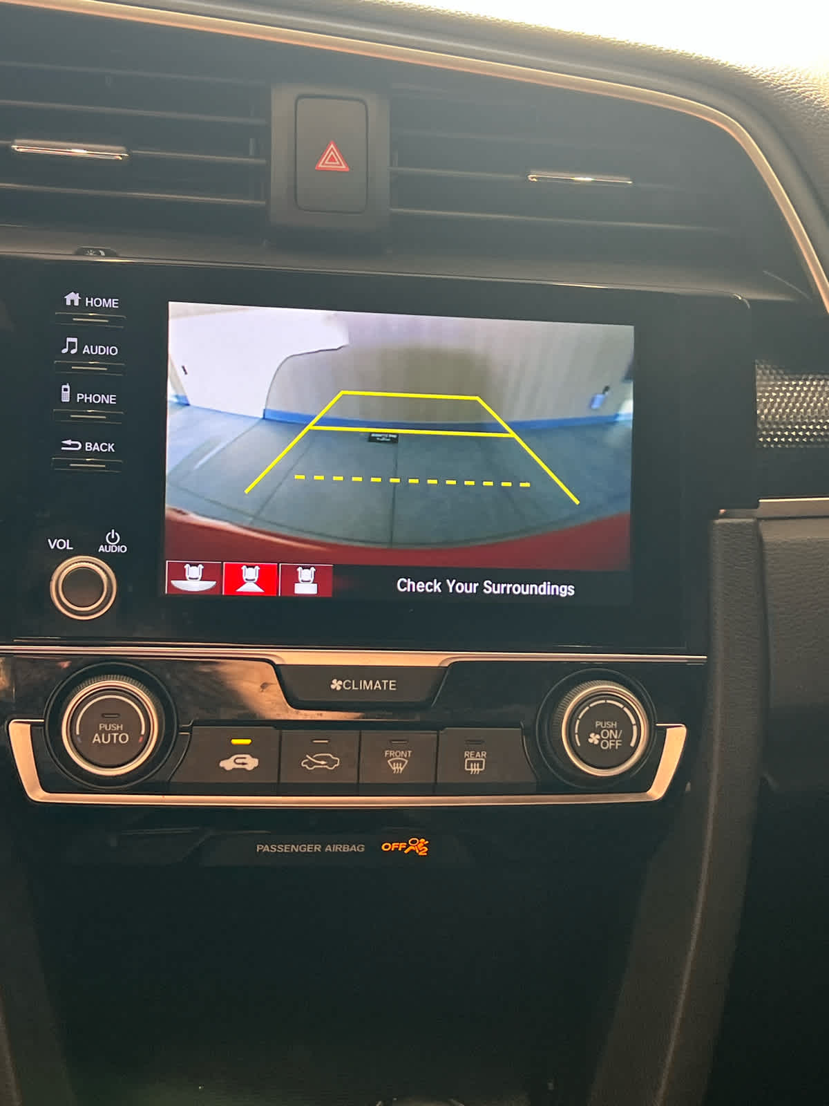 2021 Honda Civic Sedan Sport Rallye Red at Honda of Clear Lake