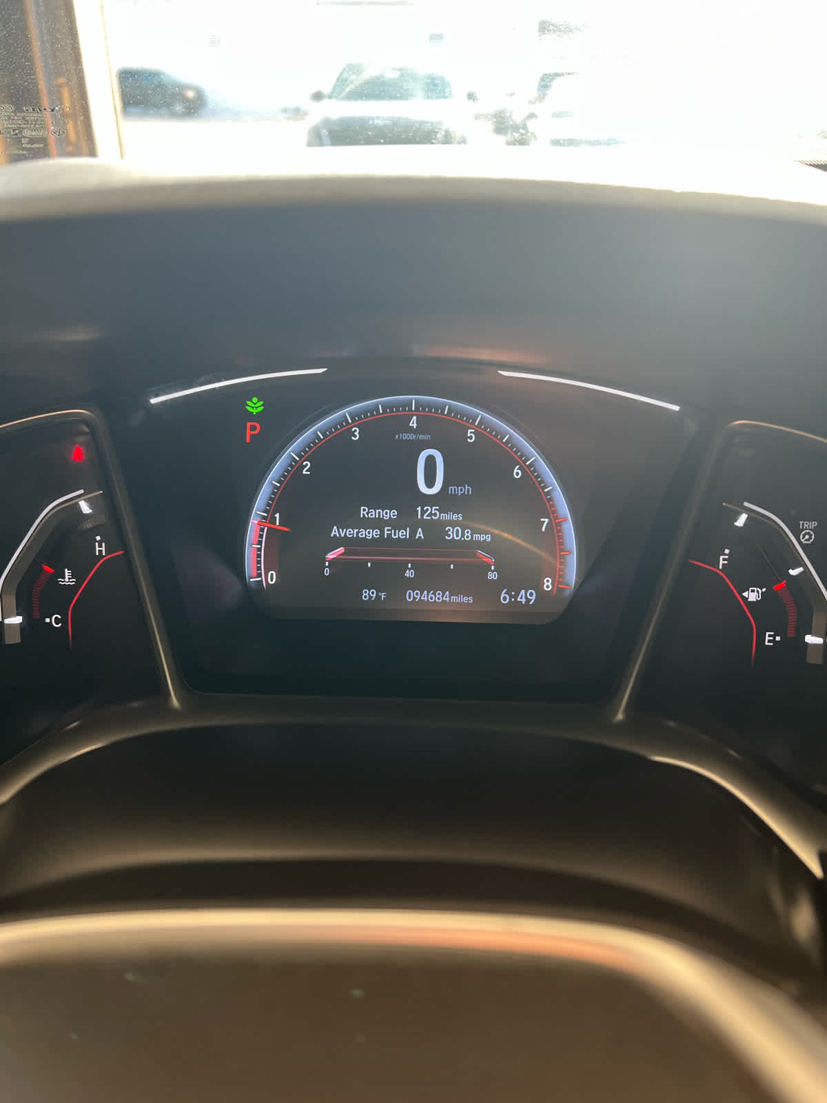 2021 Honda Civic Sedan Sport Rallye Red at Honda of Clear Lake