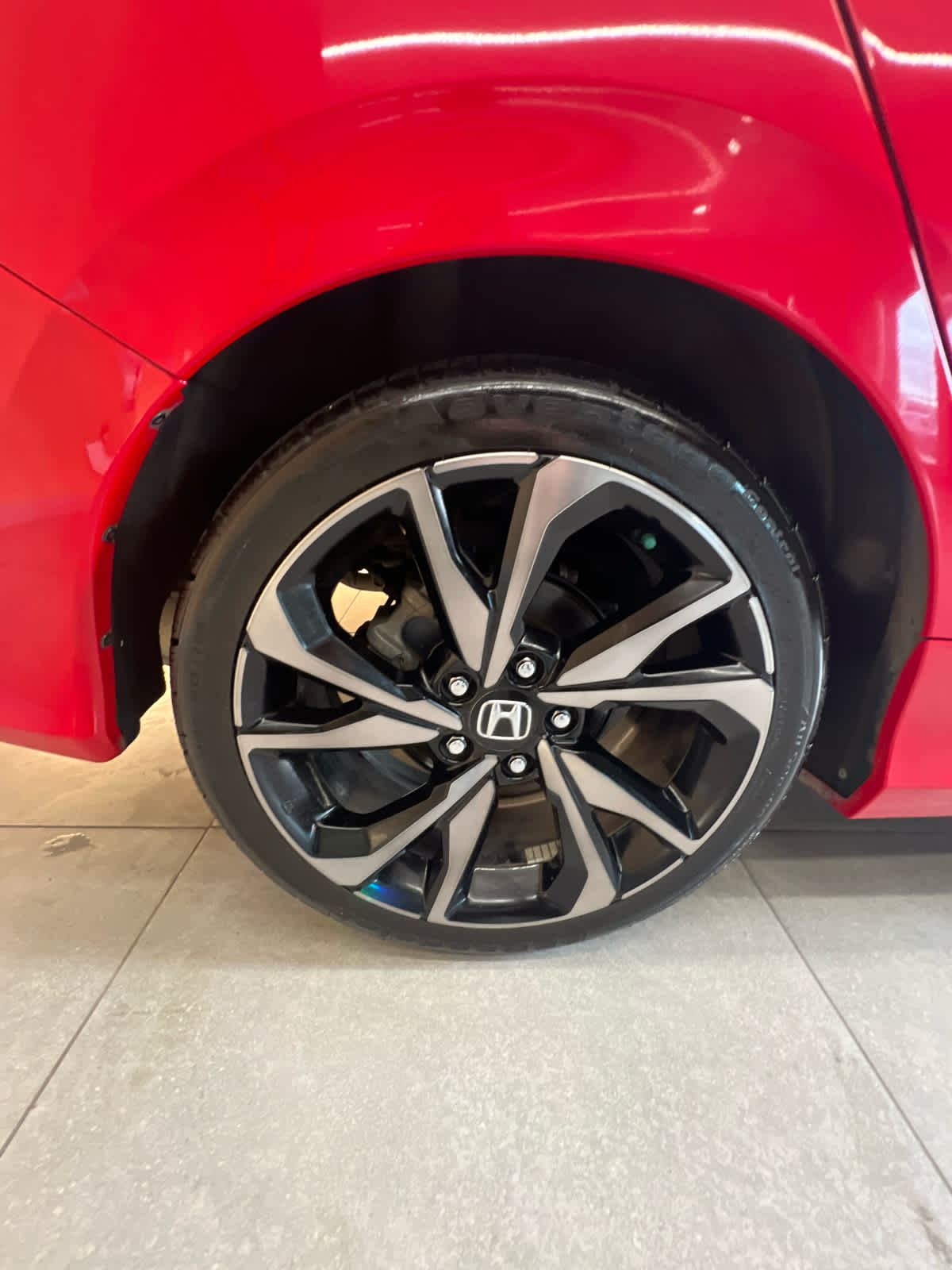 2021 Honda Civic Sedan Sport Rallye Red at Honda of Clear Lake