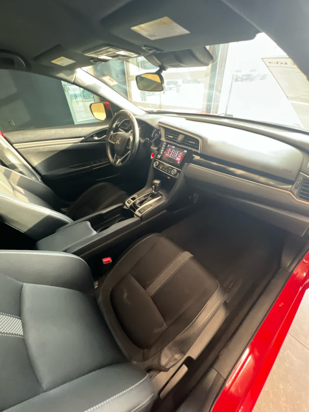 2021 Honda Civic Sedan Sport Rallye Red at Honda of Clear Lake
