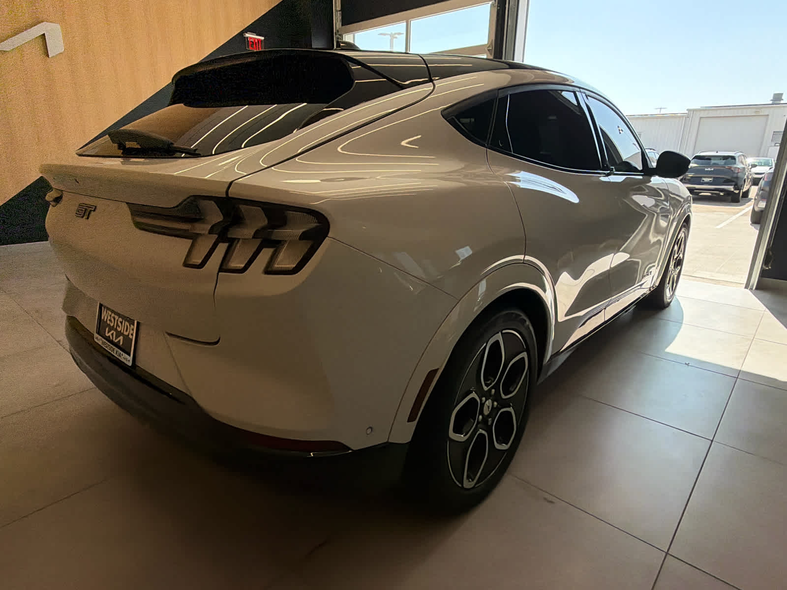 2023 Ford Mustang Mach-E GT Space White Metallic at Mac Haik Ford