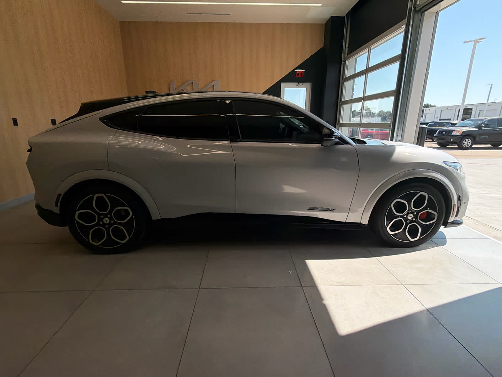 2023 Ford Mustang Mach-E GT Space White Metallic at Mac Haik Ford