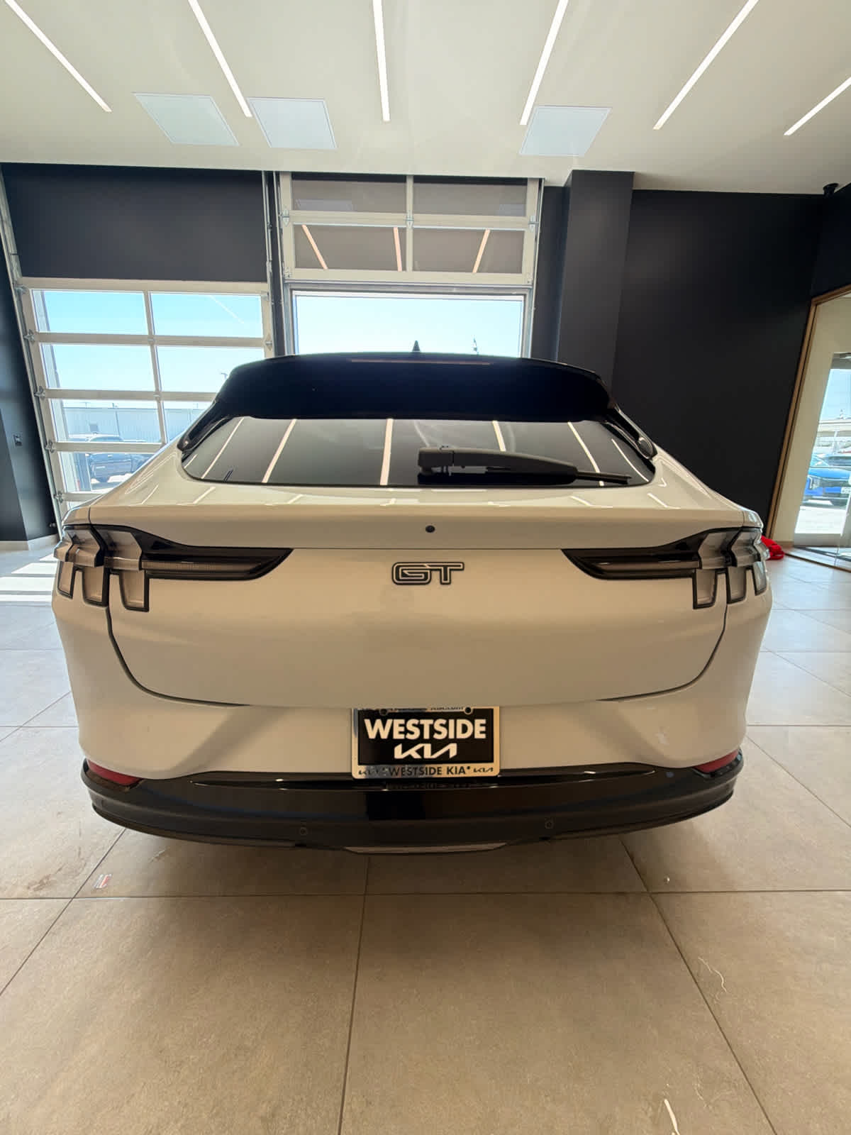 2023 Ford Mustang Mach-E GT Space White Metallic at Mac Haik Ford
