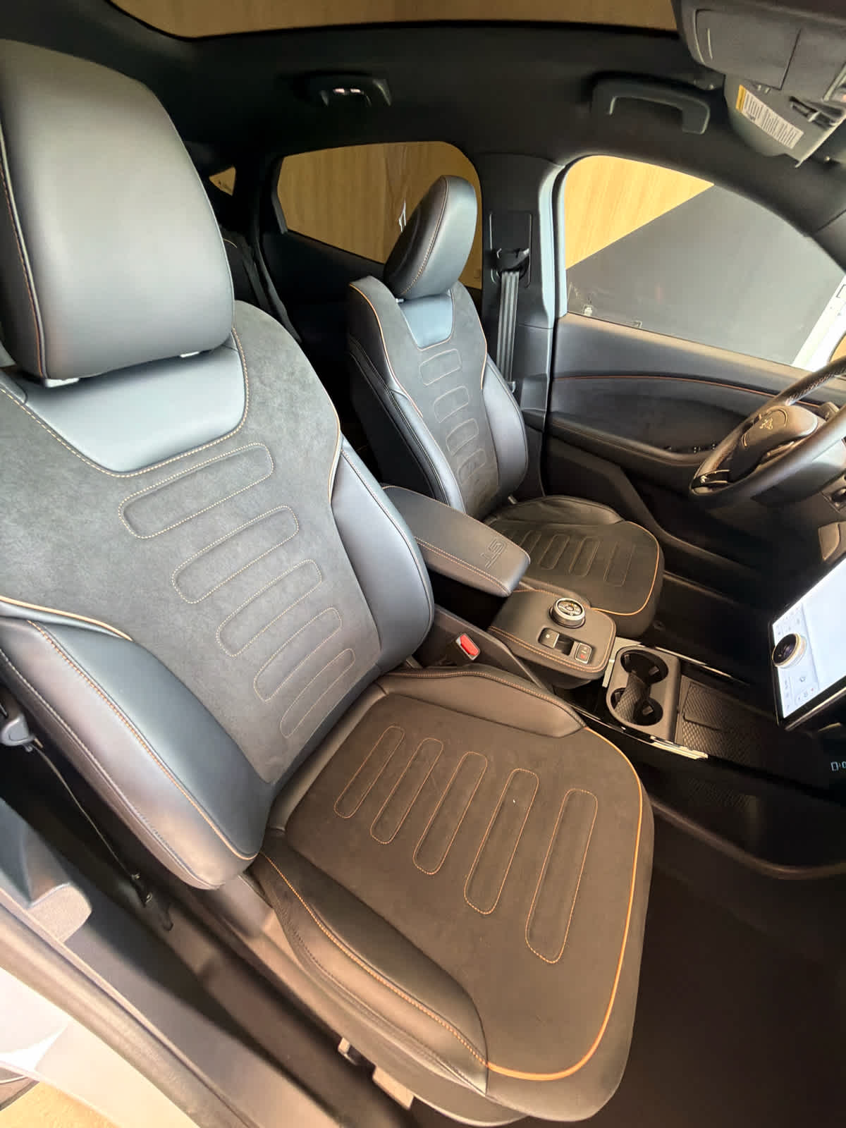 2023 Ford Mustang Mach-E GT Space White Metallic at Mac Haik Ford