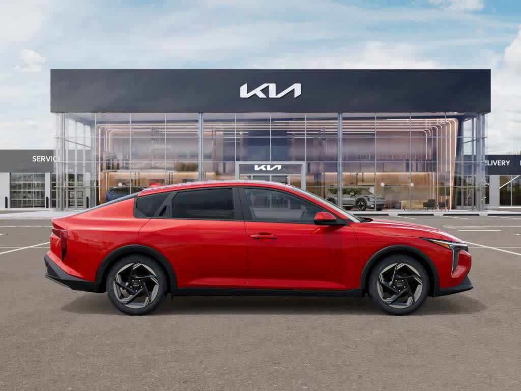 2025 Kia K4 EX Currant Red at Beck & Masten Kia