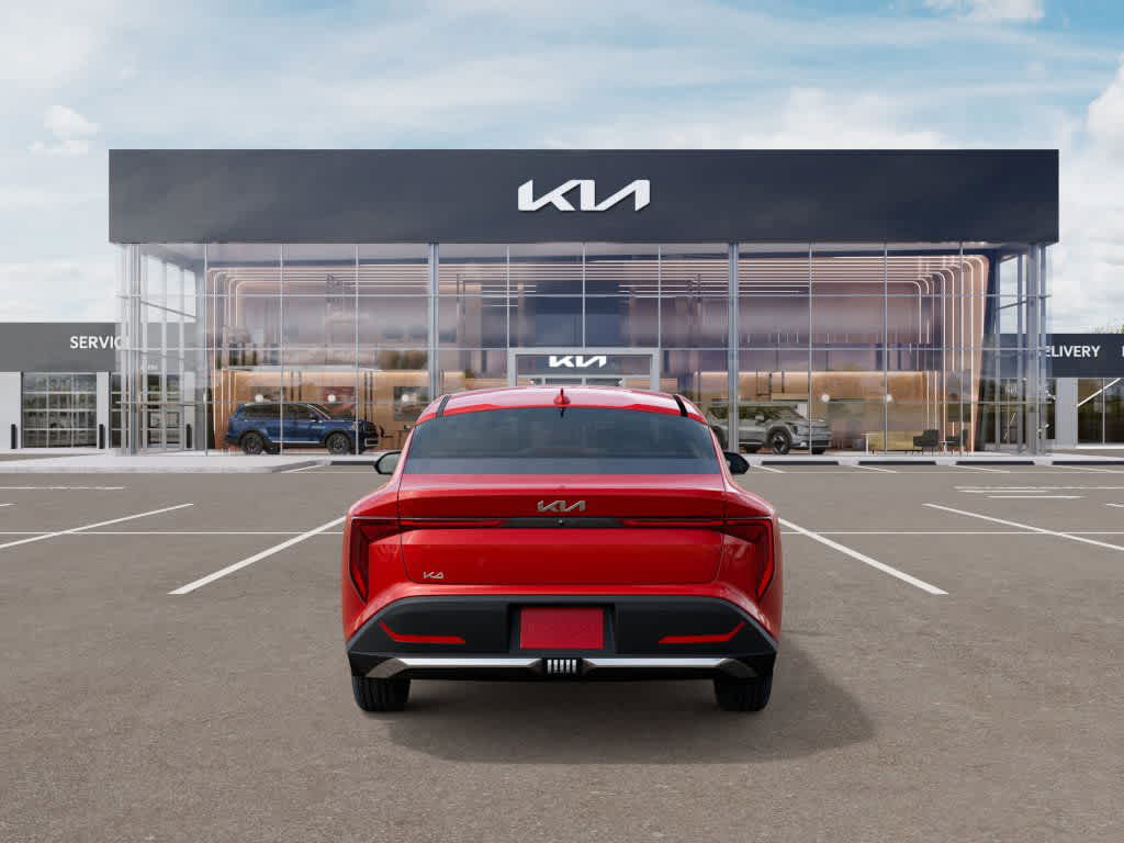 2025 Kia K4 EX Currant Red at Beck & Masten Kia