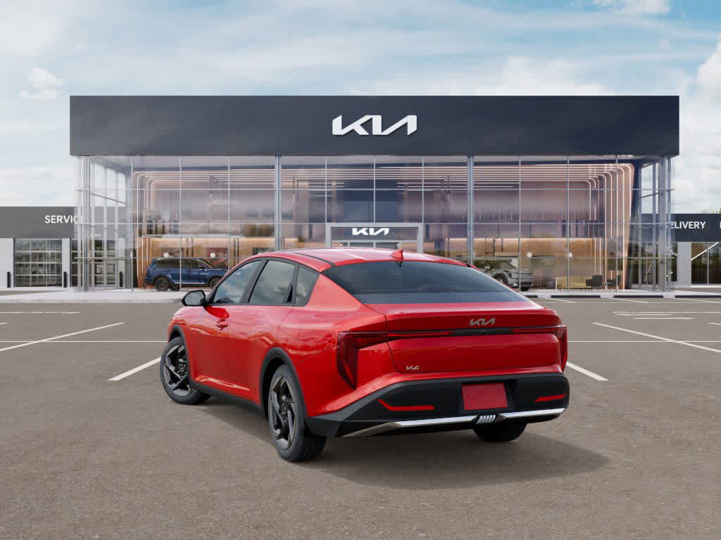 2025 Kia K4 EX Currant Red at Beck & Masten Kia