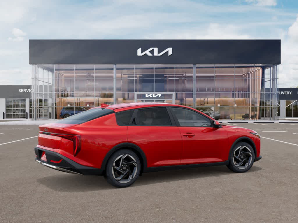 2025 Kia K4 EX Currant Red at Beck & Masten Kia