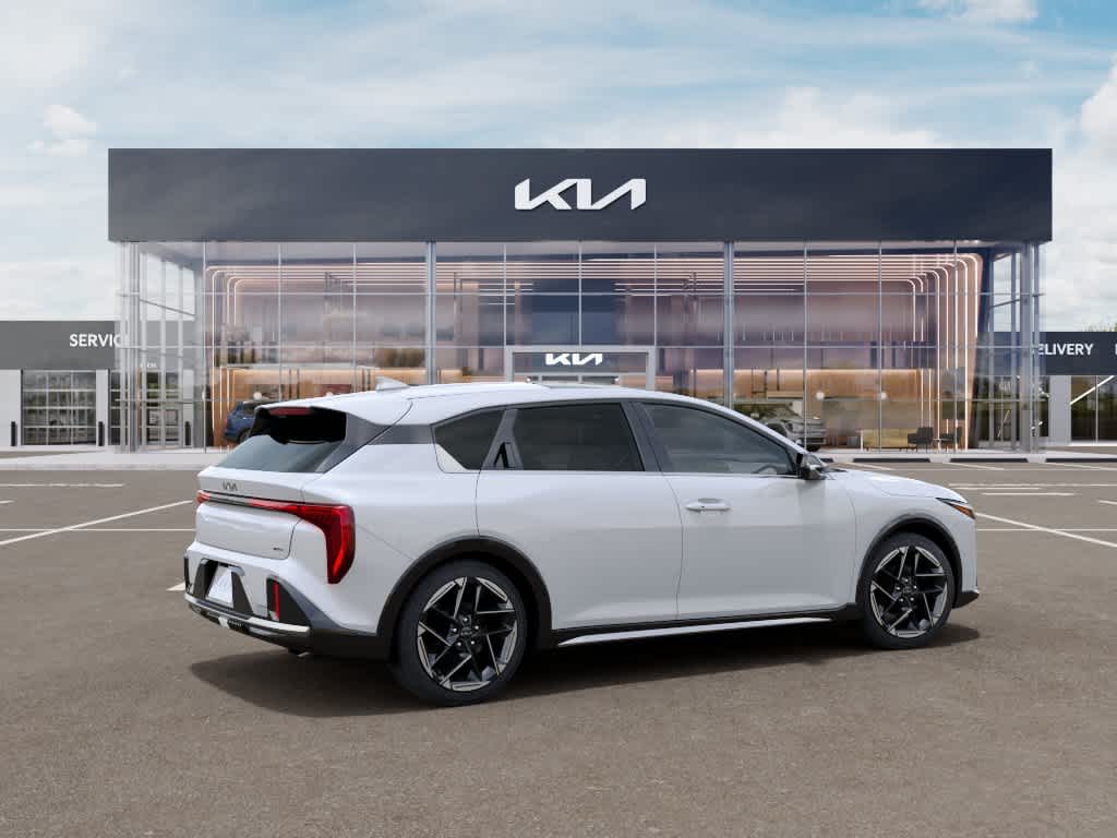 2026 Kia K4 Hatchback GT-Line Snow White Pearl at Beck & Masten Kia