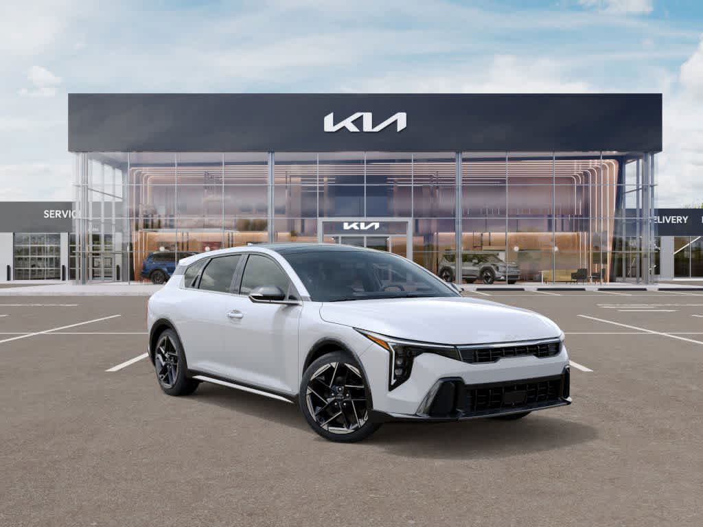 2026 Kia K4 Hatchback GT-Line Snow White Pearl at Beck & Masten Kia