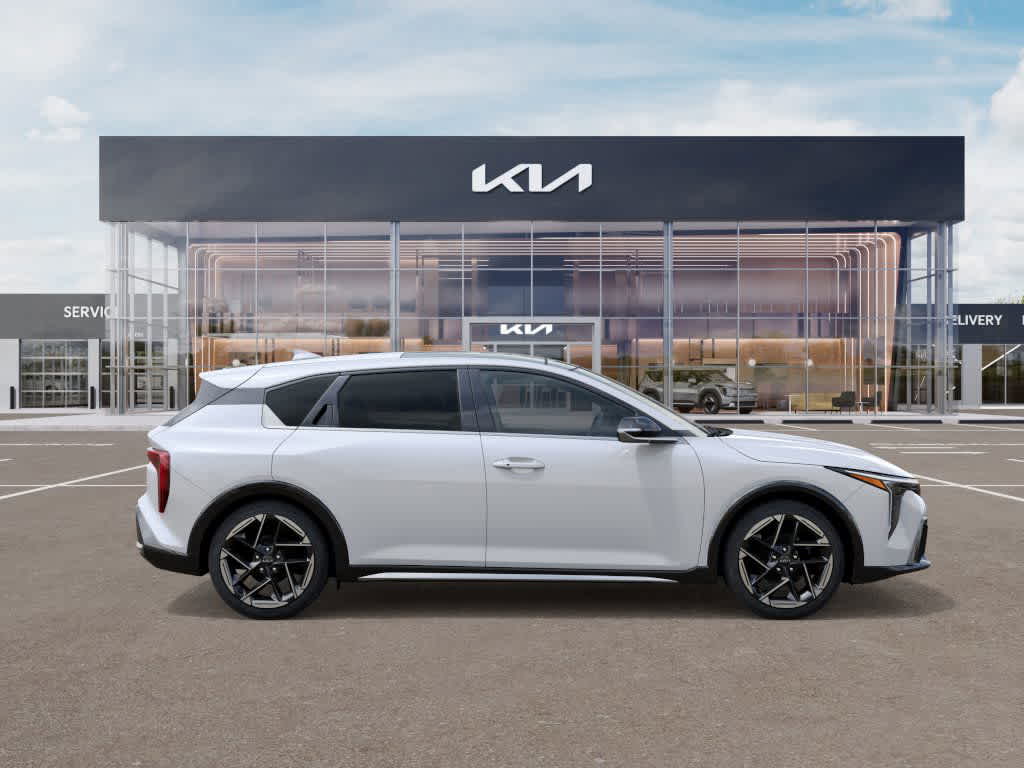 2026 Kia K4 Hatchback GT-Line Snow White Pearl at Beck & Masten Kia